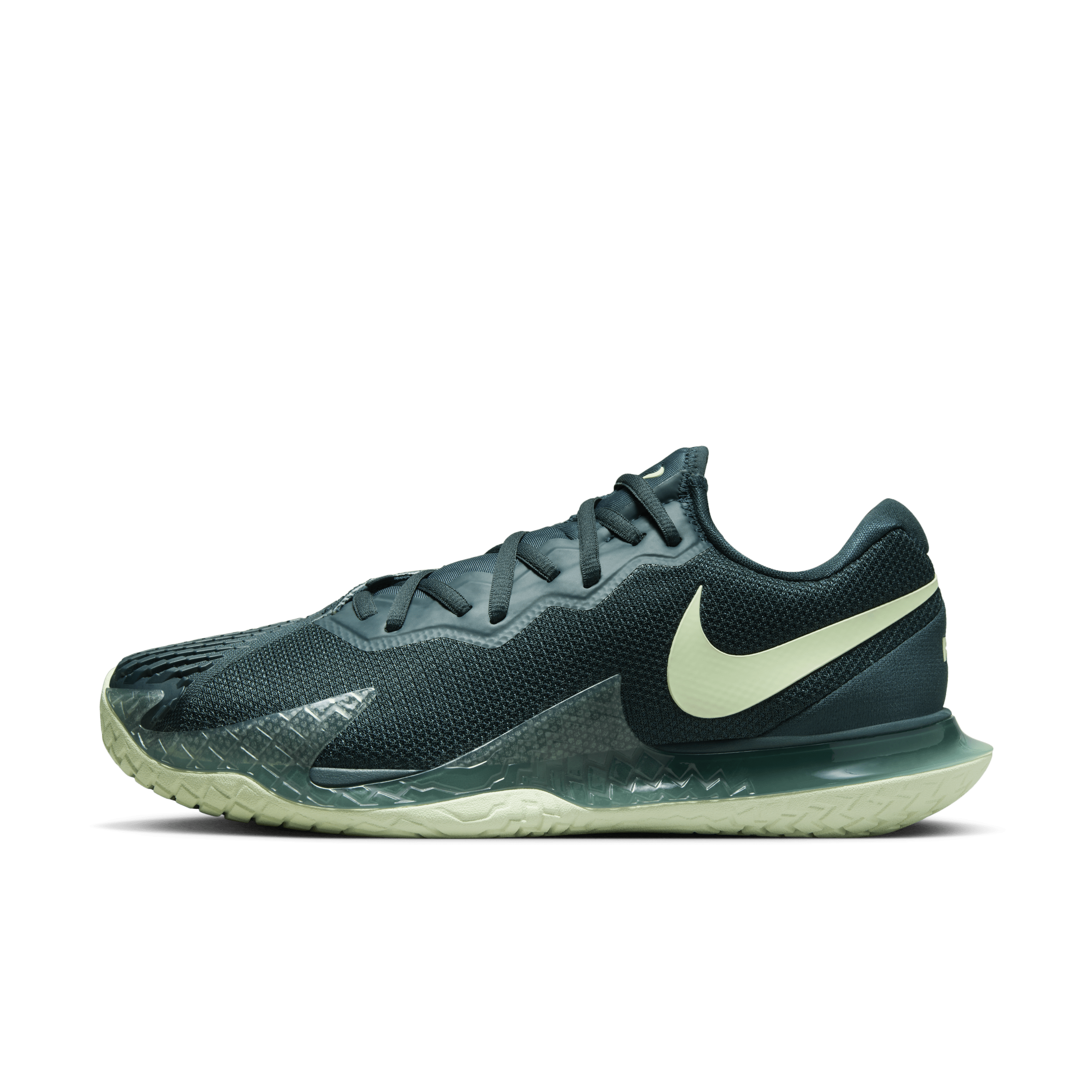 NikeCourt Zoom Vapor Cage 4 Rafa Men's Hard Court Tennis Shoes - Green - DD1579-301