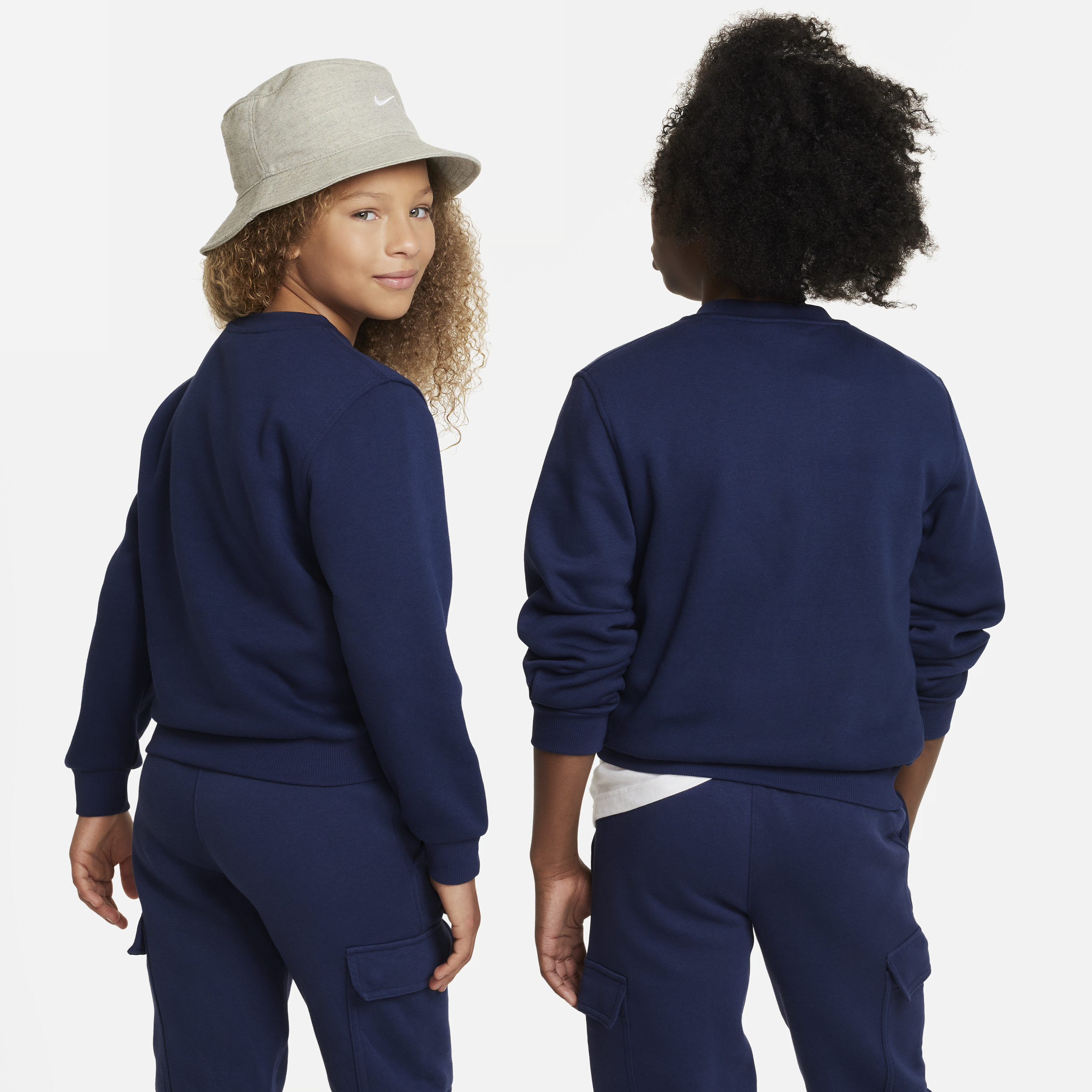 Thumbnail - Nike Club Fleece Sweatshirt für ältere Kinder - Blau