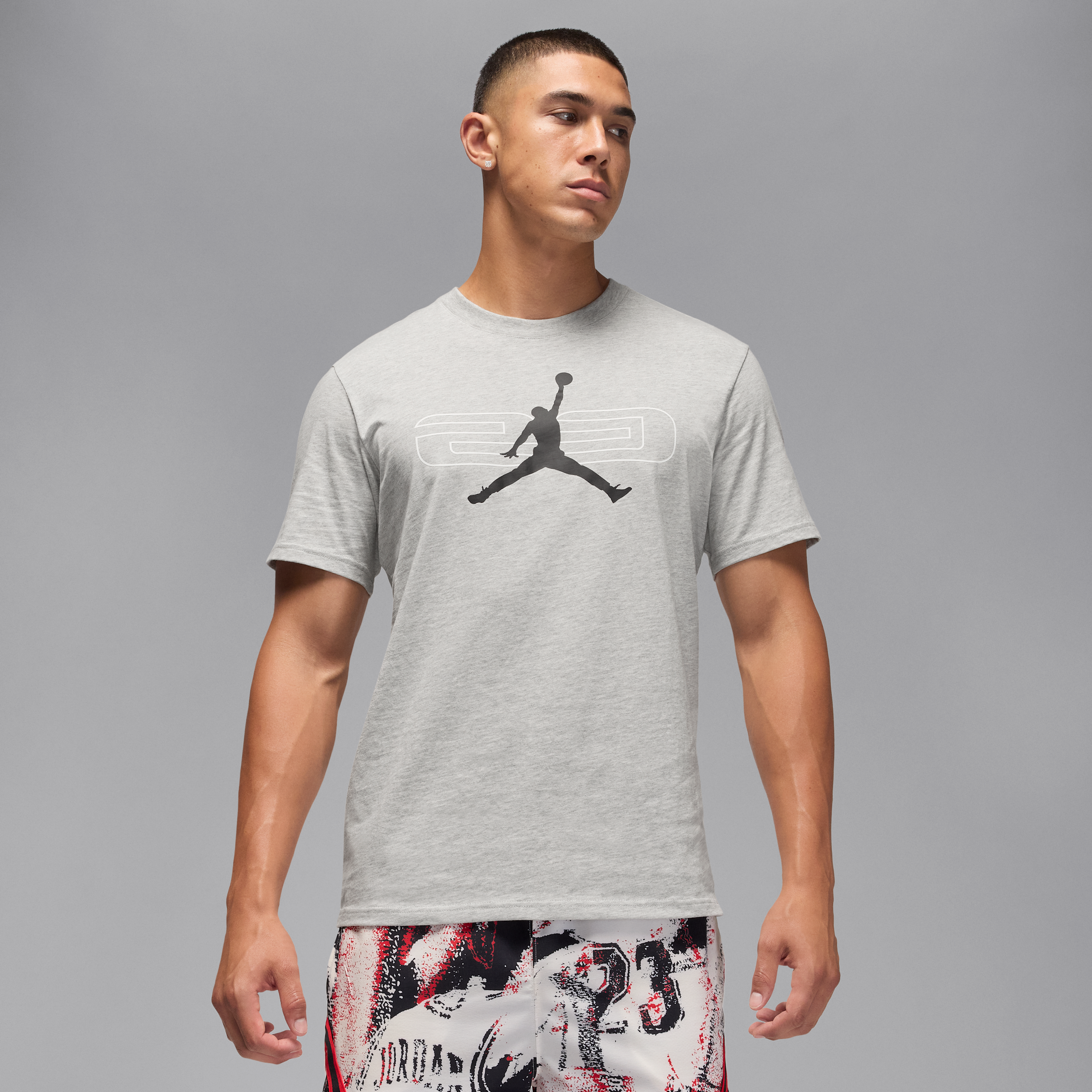 Thumbnail - Jordan Sport Herren-T-Shirt - Grau