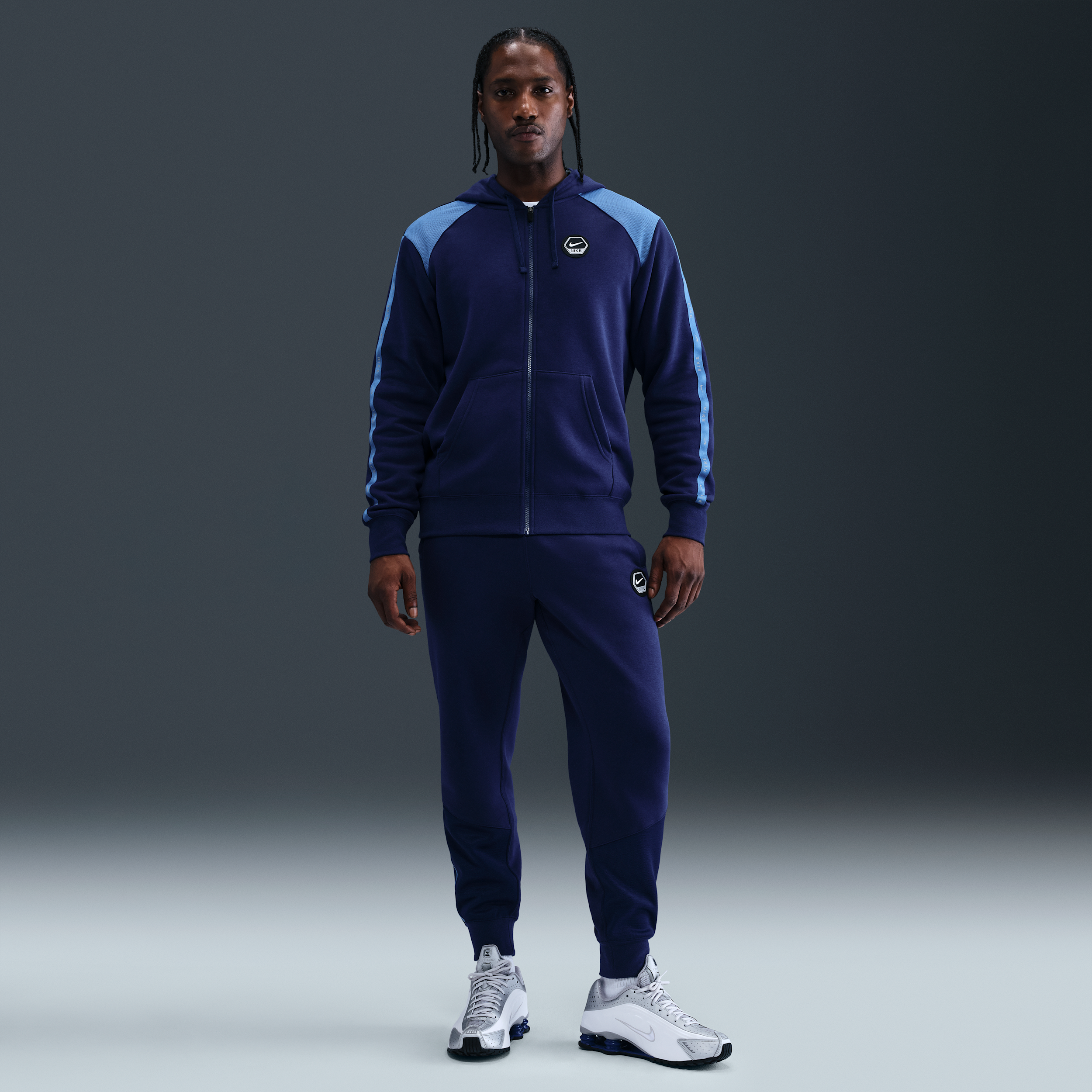 Thumbnail - Nike City Side Fleece-Jogger für Herren - Blau