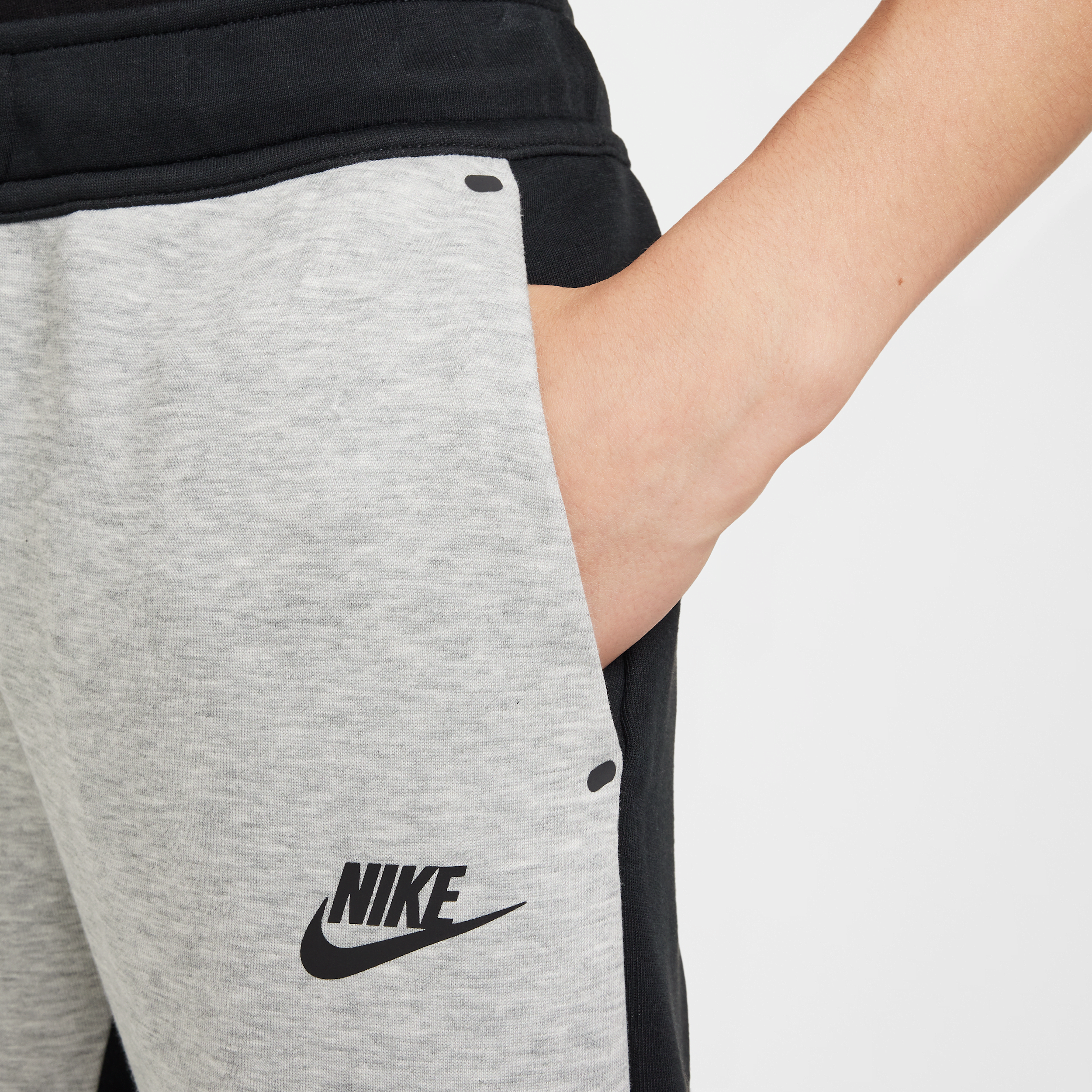 Nike Sportswear Tech Fleece joggingbroek voor kids Zwart