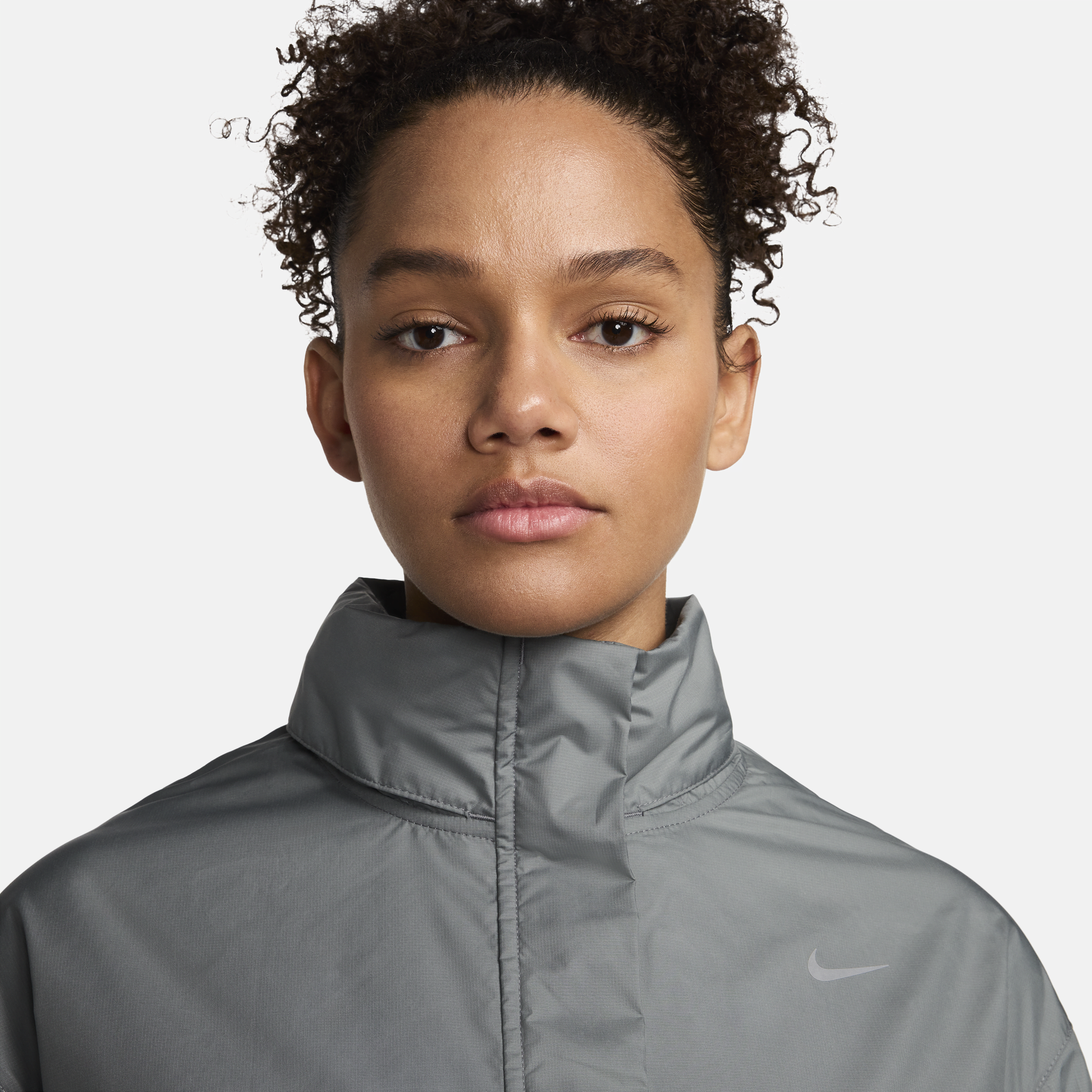 Nike Fast Repel hardloopjack voor dames Grijs