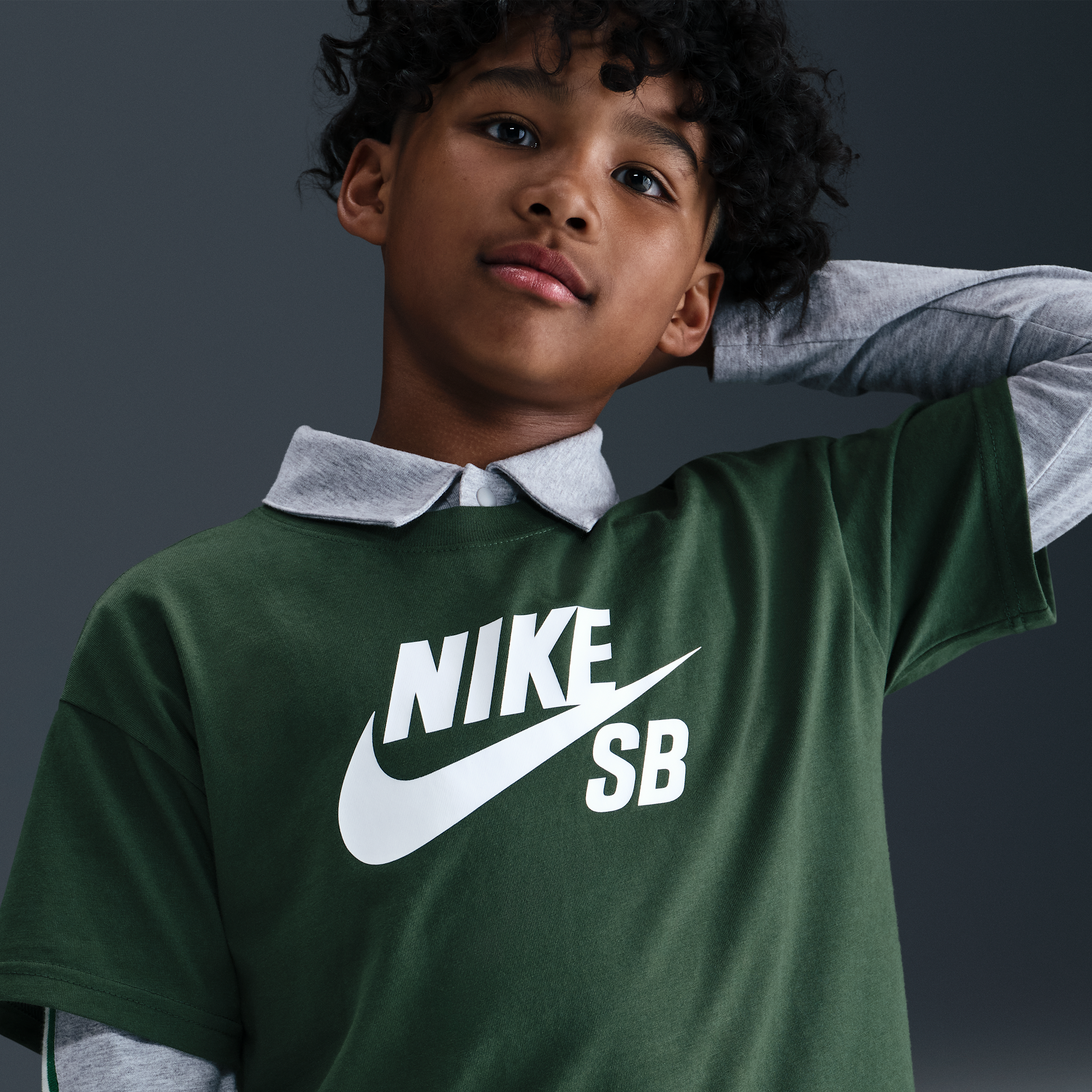 Thumbnail - Nike SB T-Shirt für ältere Kinder - Grün