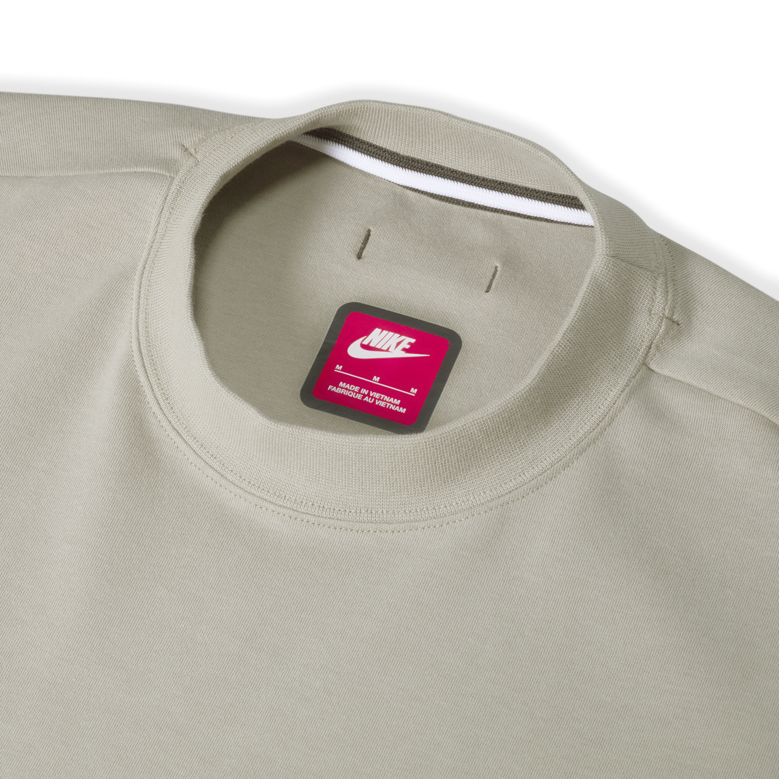 Nike Sportswear Tech Fleece Reimagined oversized sweatshirt met korte mouwen voor heren Grijs