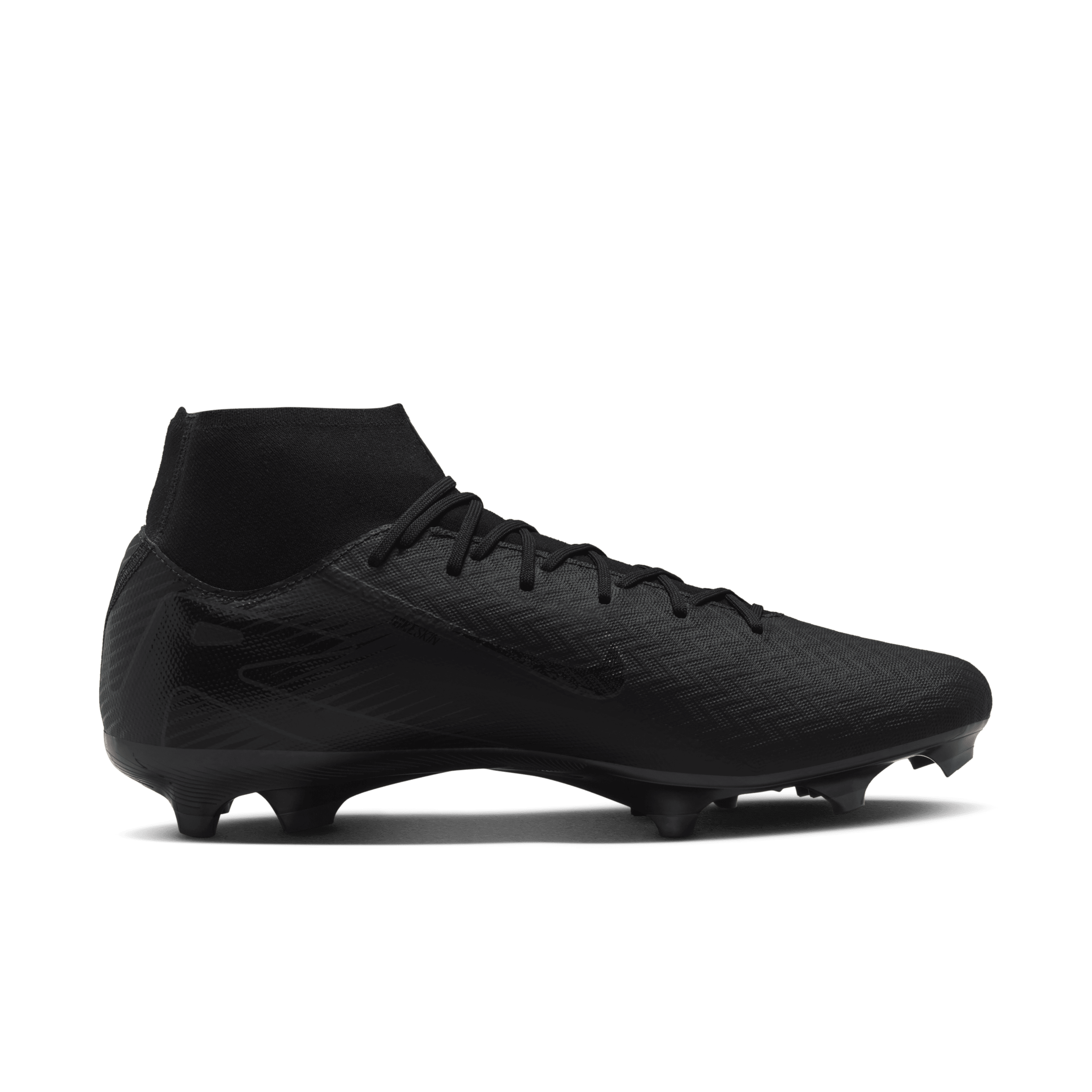 Chaussure de foot montante à crampons multi-surfaces Nike Mercurial Superfly 10 Academy - Noir