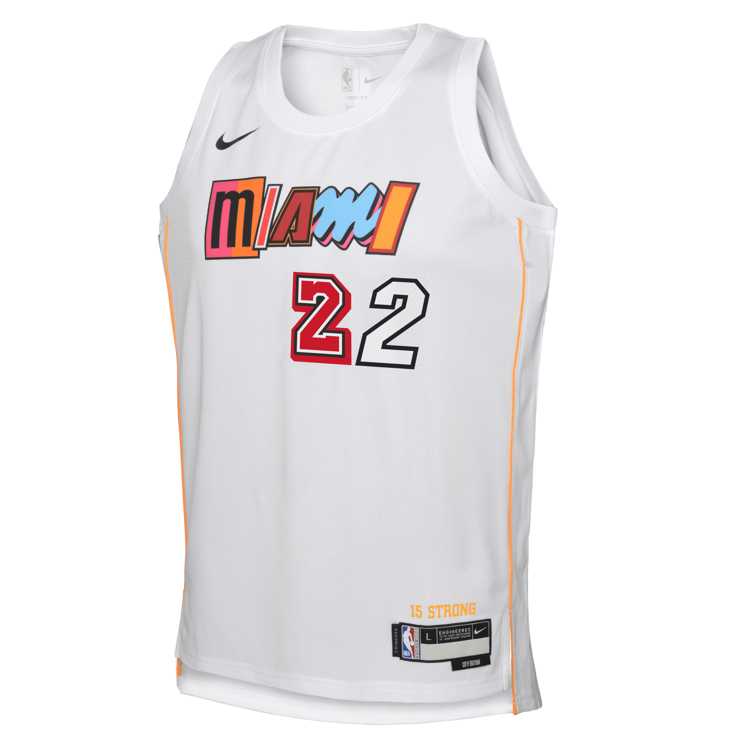 „Jimmy Butler Miami Heat City Edition Nike Dri-FIT NBA Swingman Trikot – We