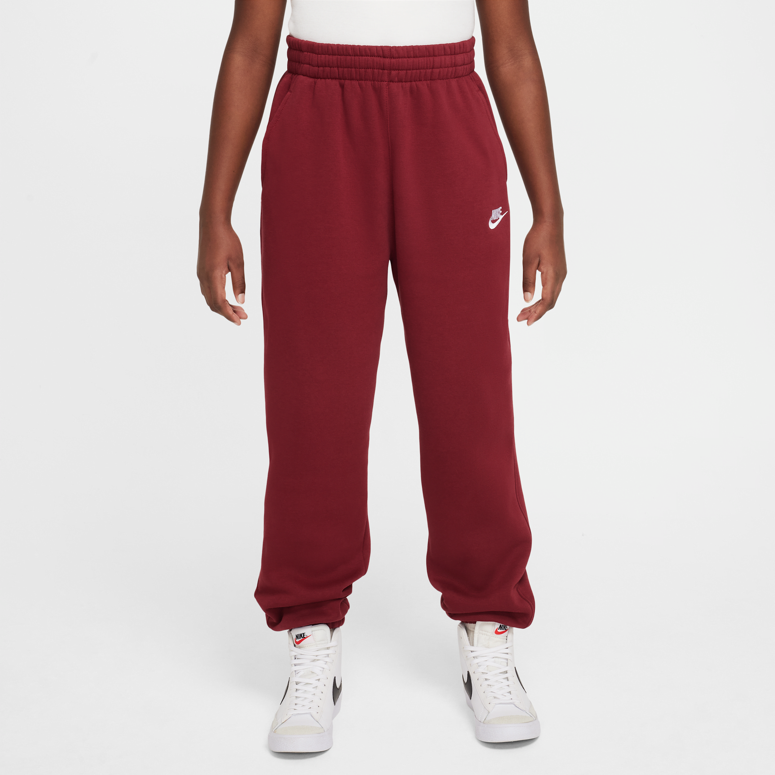 pantalon-ample-nike-sportswear-club-fleece-pour-ado-rouge-nike-store-39918664677