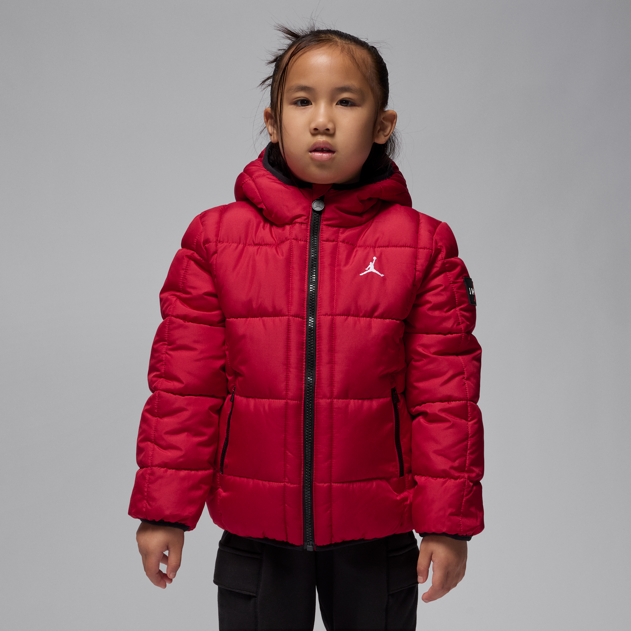Giacca puffer di peso medio Essential Jordan – Bambino/a - Rosso