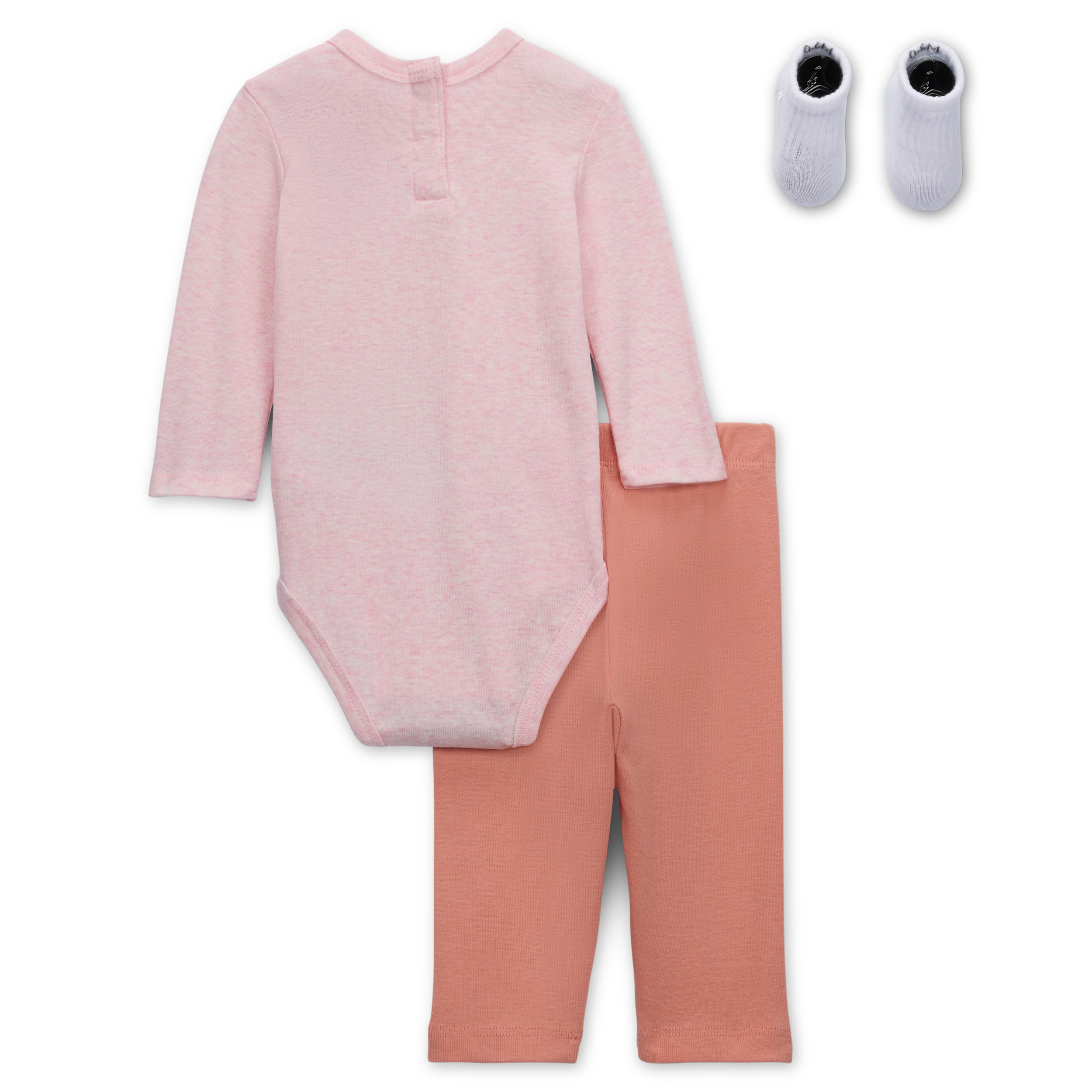 Thumbnail - Jordan Baby Essentials Longsleeve-Bodysuit Boxed Set - Orange