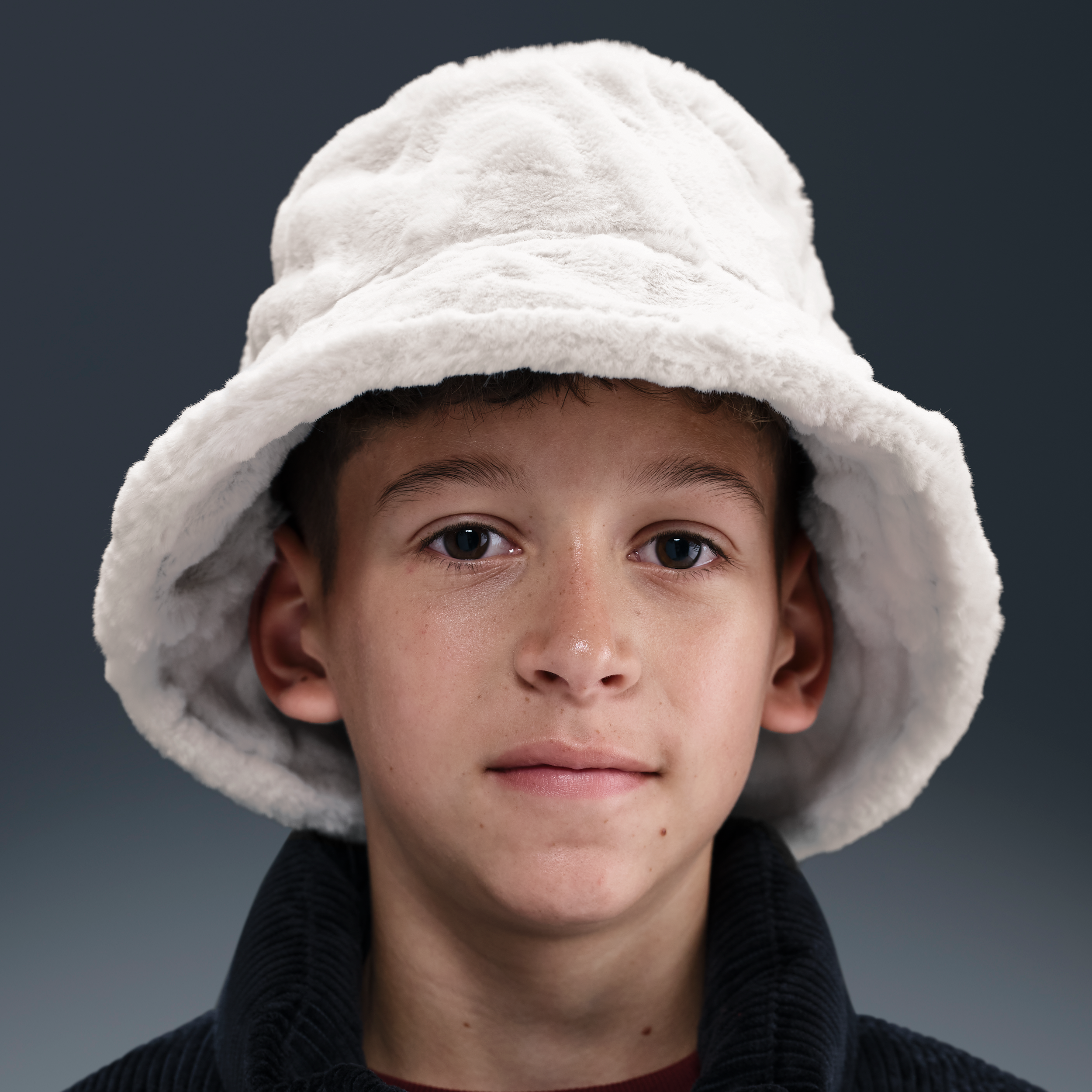 Thumbnail - Nike Apex Bucket Hat für ältere Kinder - Grau