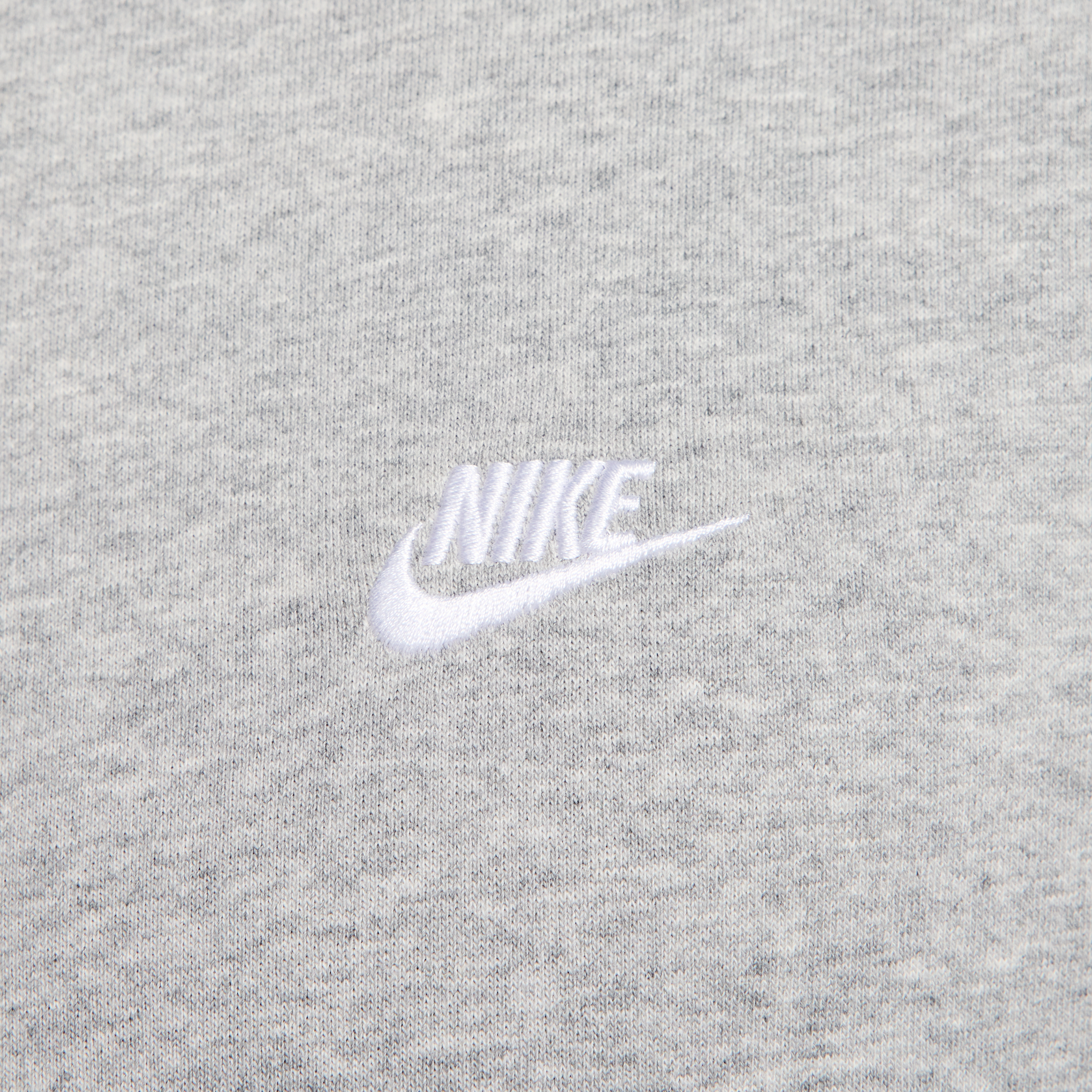 Haut en molleton Nike Club pour homme - Gris