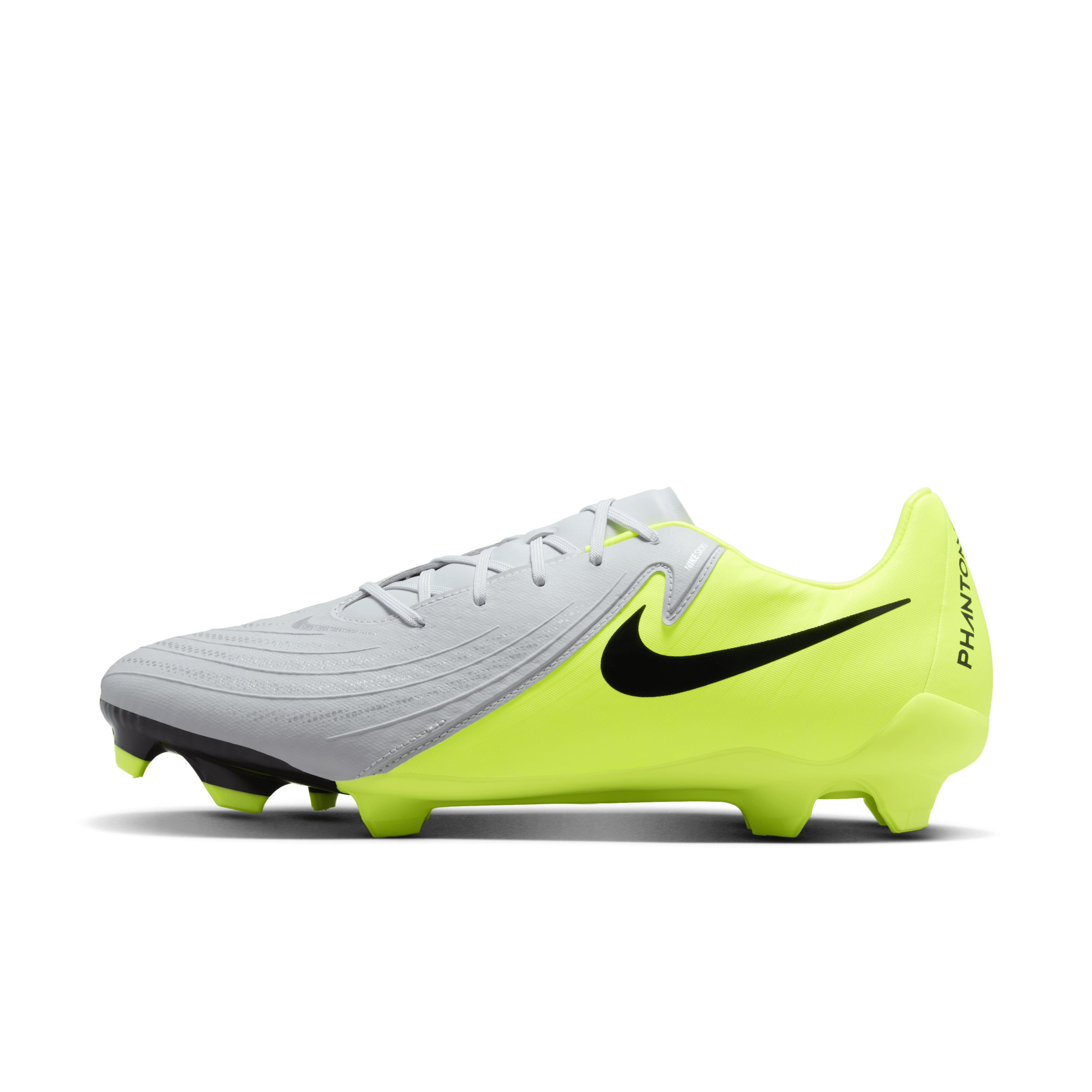 Chaussure de foot à crampons basse MG Nike Phantom GX 2 Academy - Gris