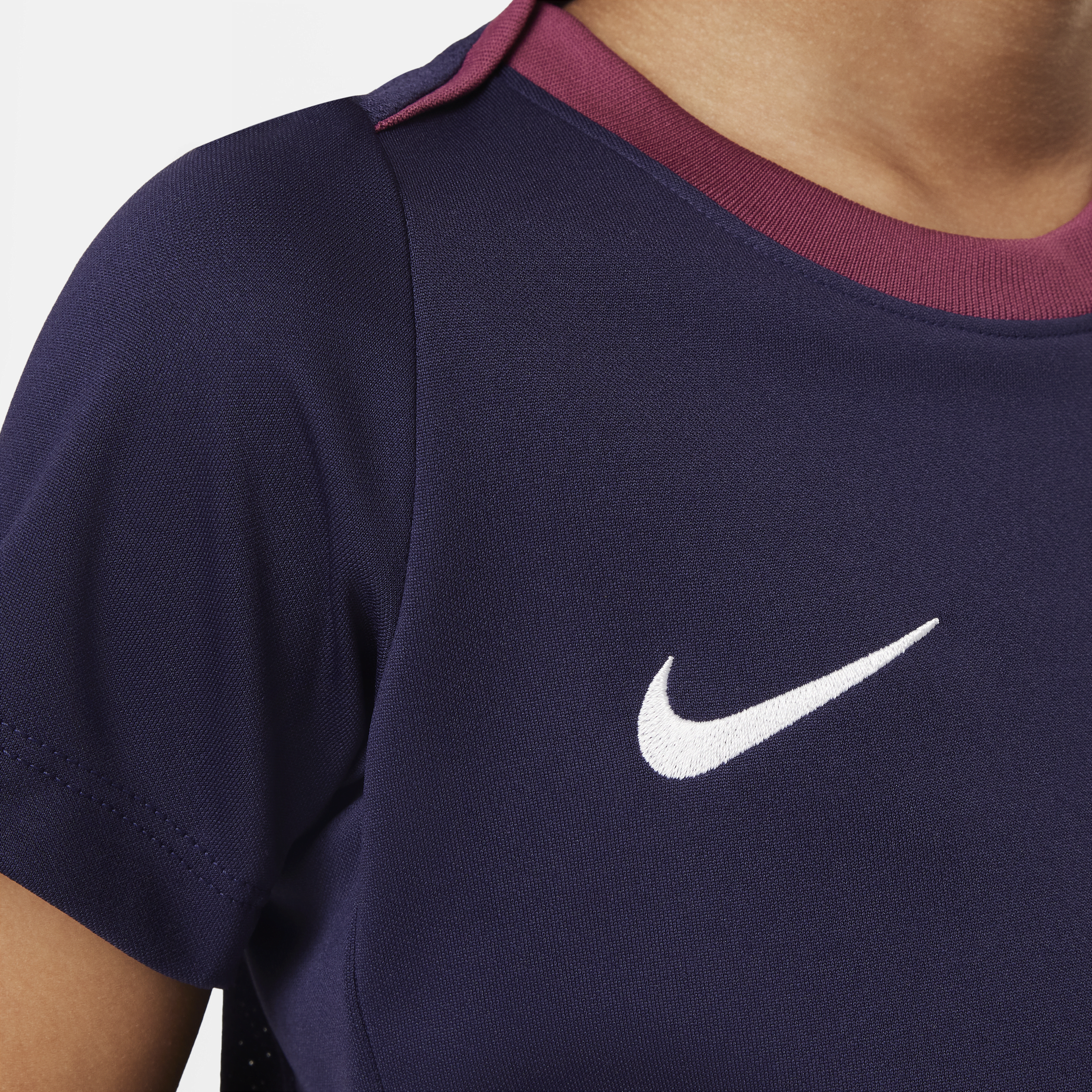 Nike Engeland Academy Pro Dri-FIT voetbaltop met korte mouwen voor kleuters Paars