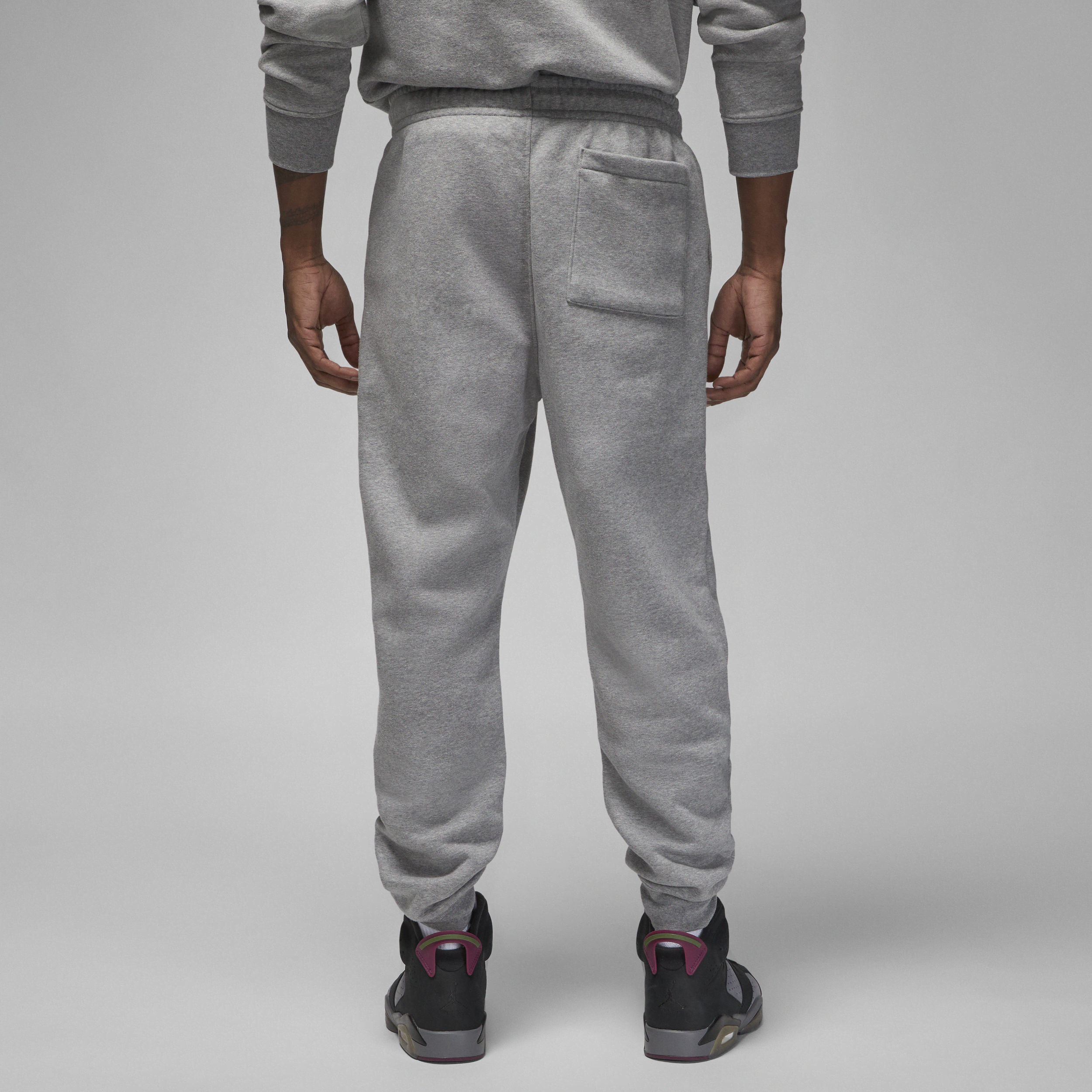 Pantalon en tissu Fleece Jordan Brooklyn pour homme - Gris