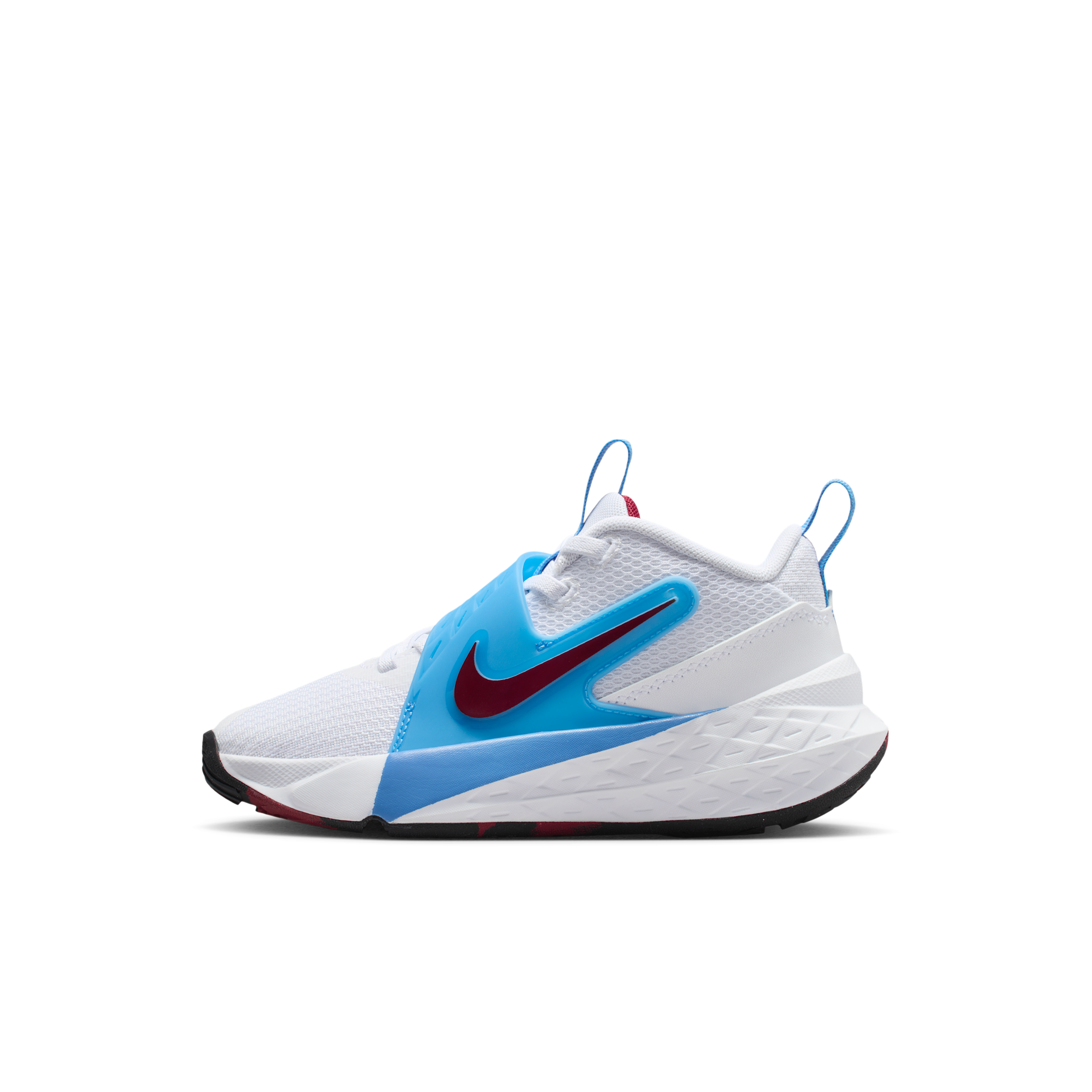 Nike Team Hustle D 12 kleuterschoenen - Wit