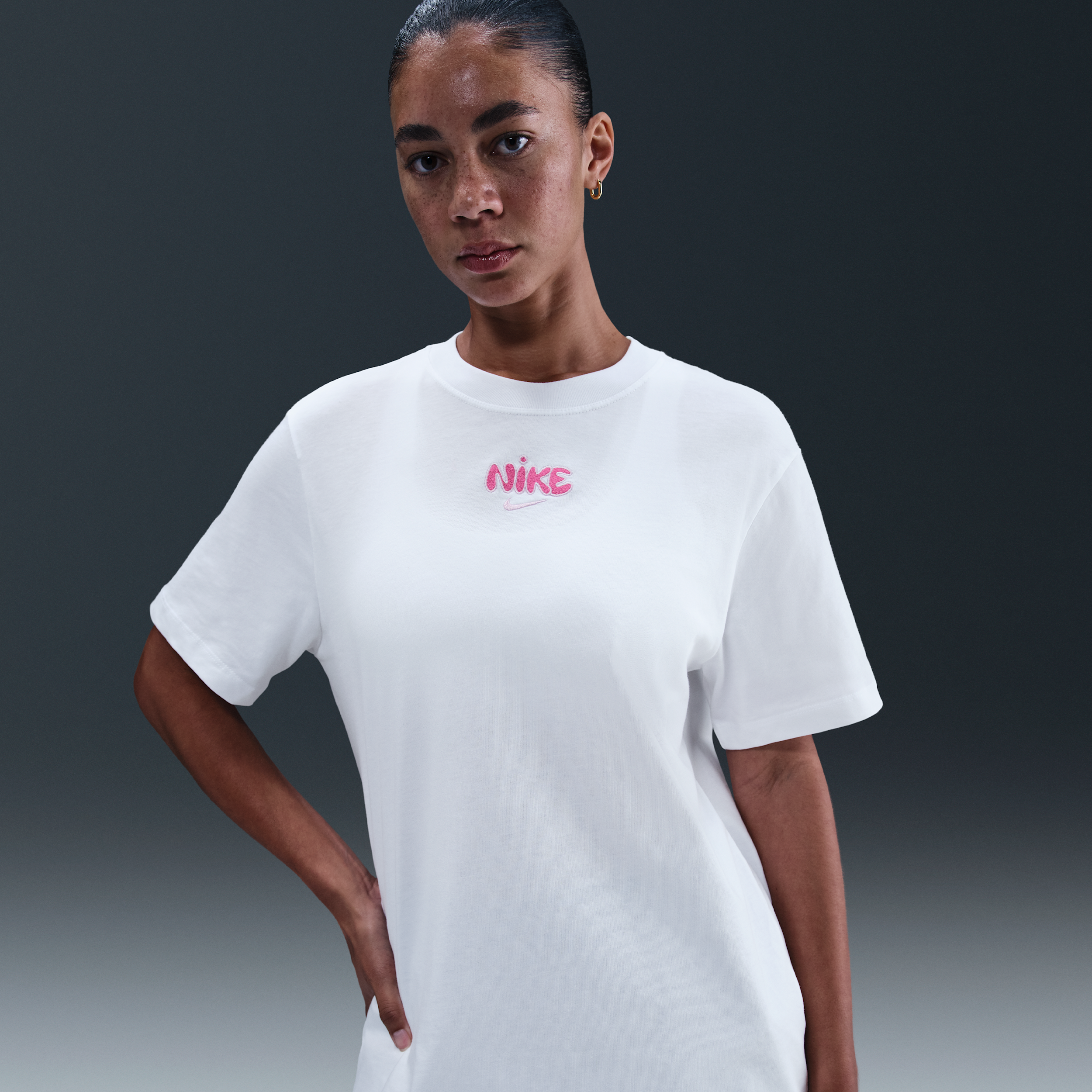 Thumbnail - Nike T-Shirt (Damen) - Weiß