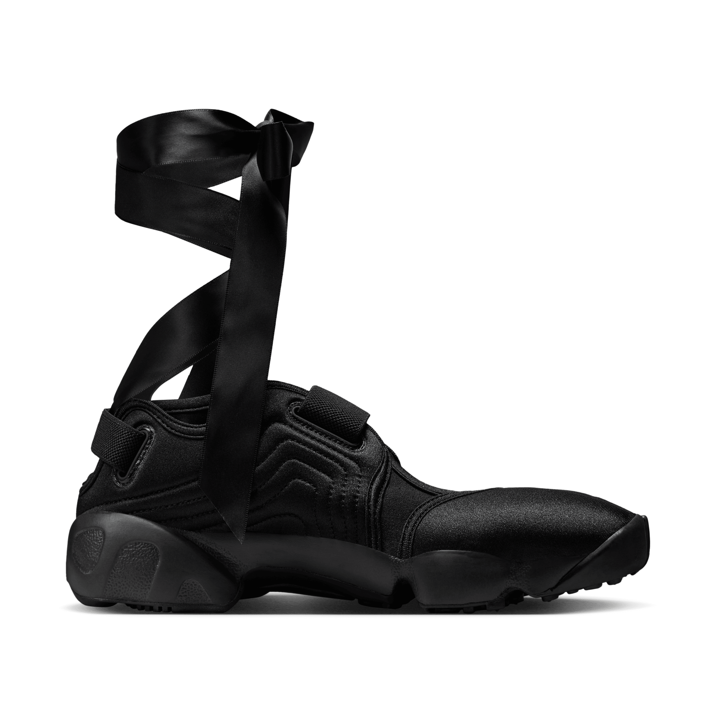 Nike Air Rift Triple Black Satin (Women's) - IH1990-010