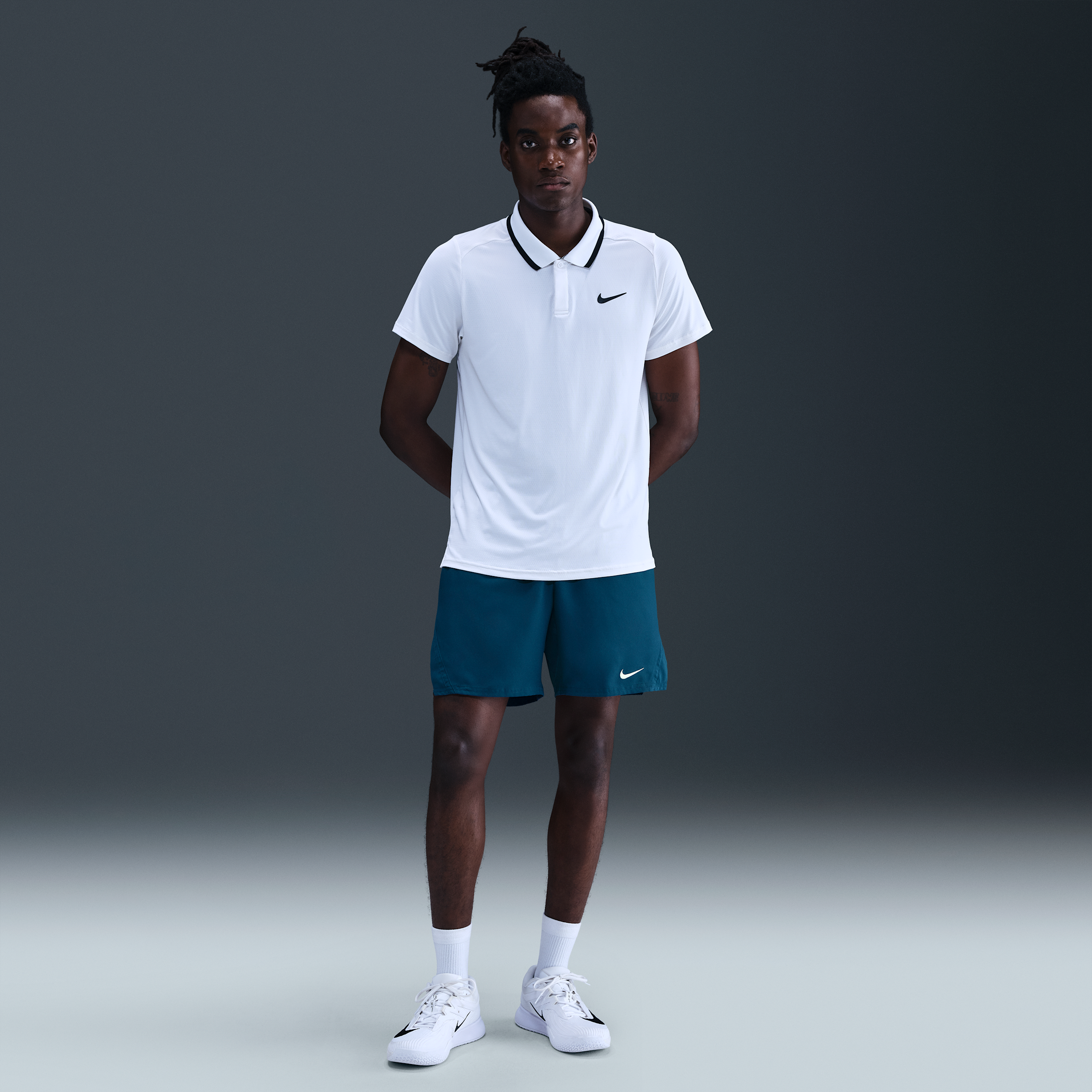 Shorts da tennis 18 cm Dri-FIT NikeCourt Victory – Uomo - Blu