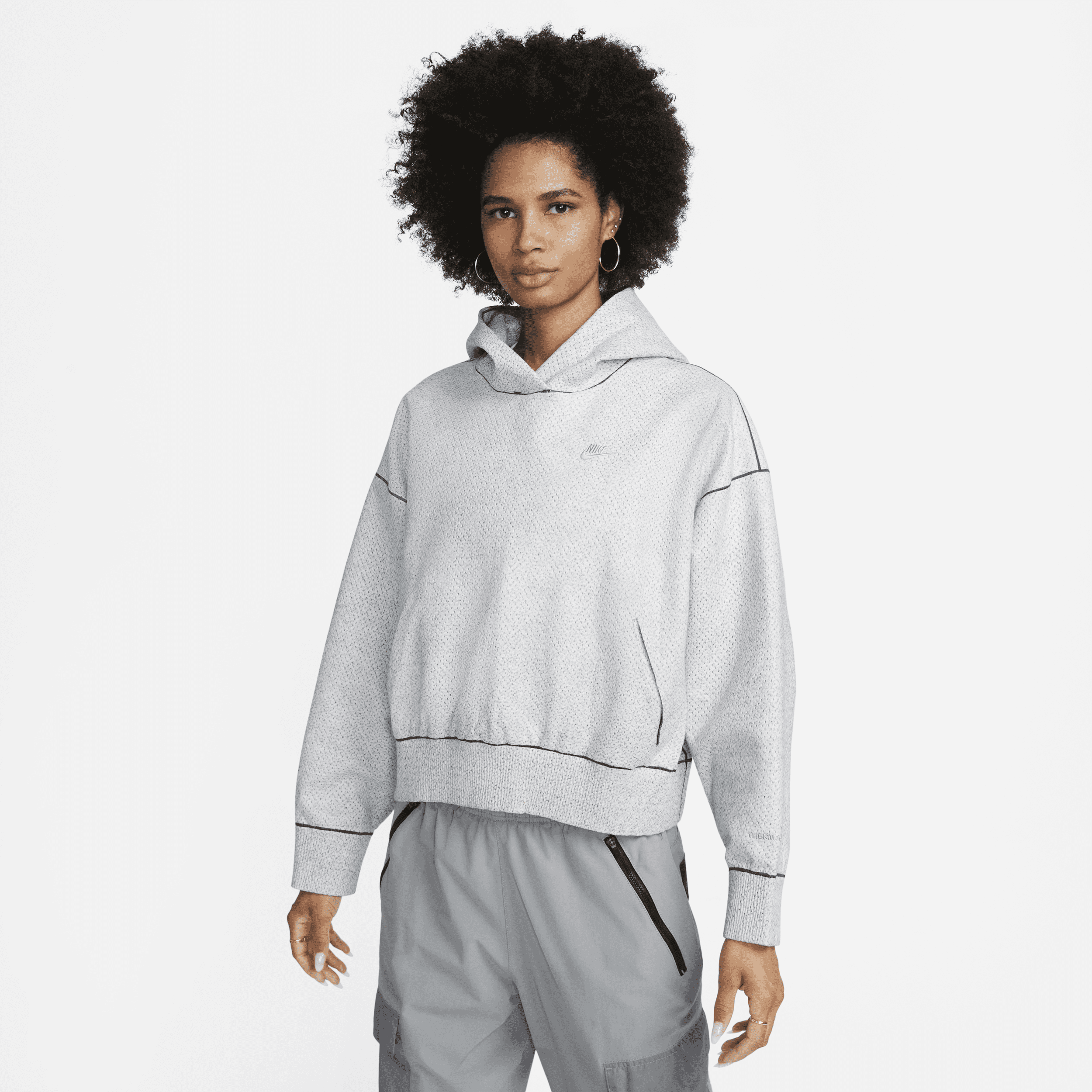 Nike Forward Hoodie Hoodie voor dames - Grijs female XL