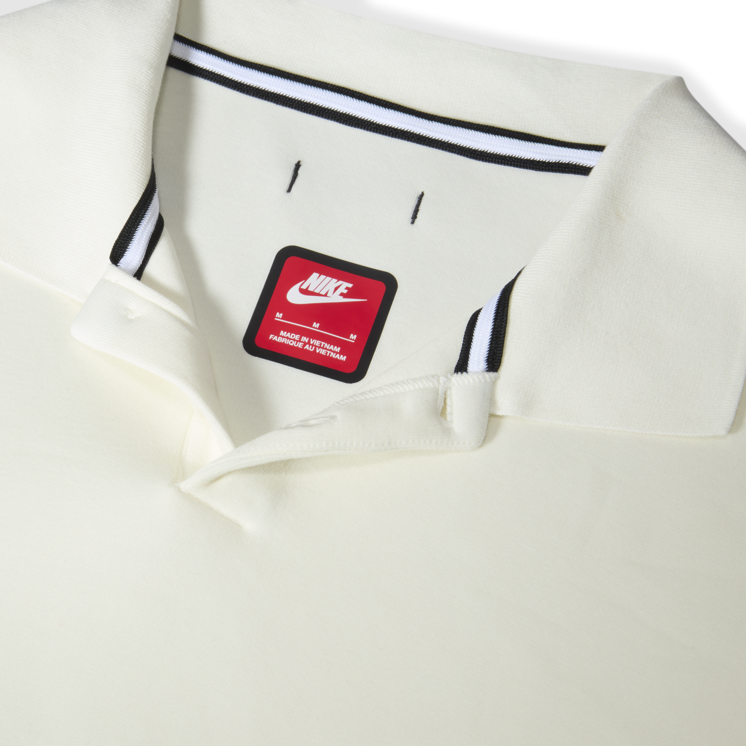Nike Tech Fleece Reimagined polo voor heren Wit