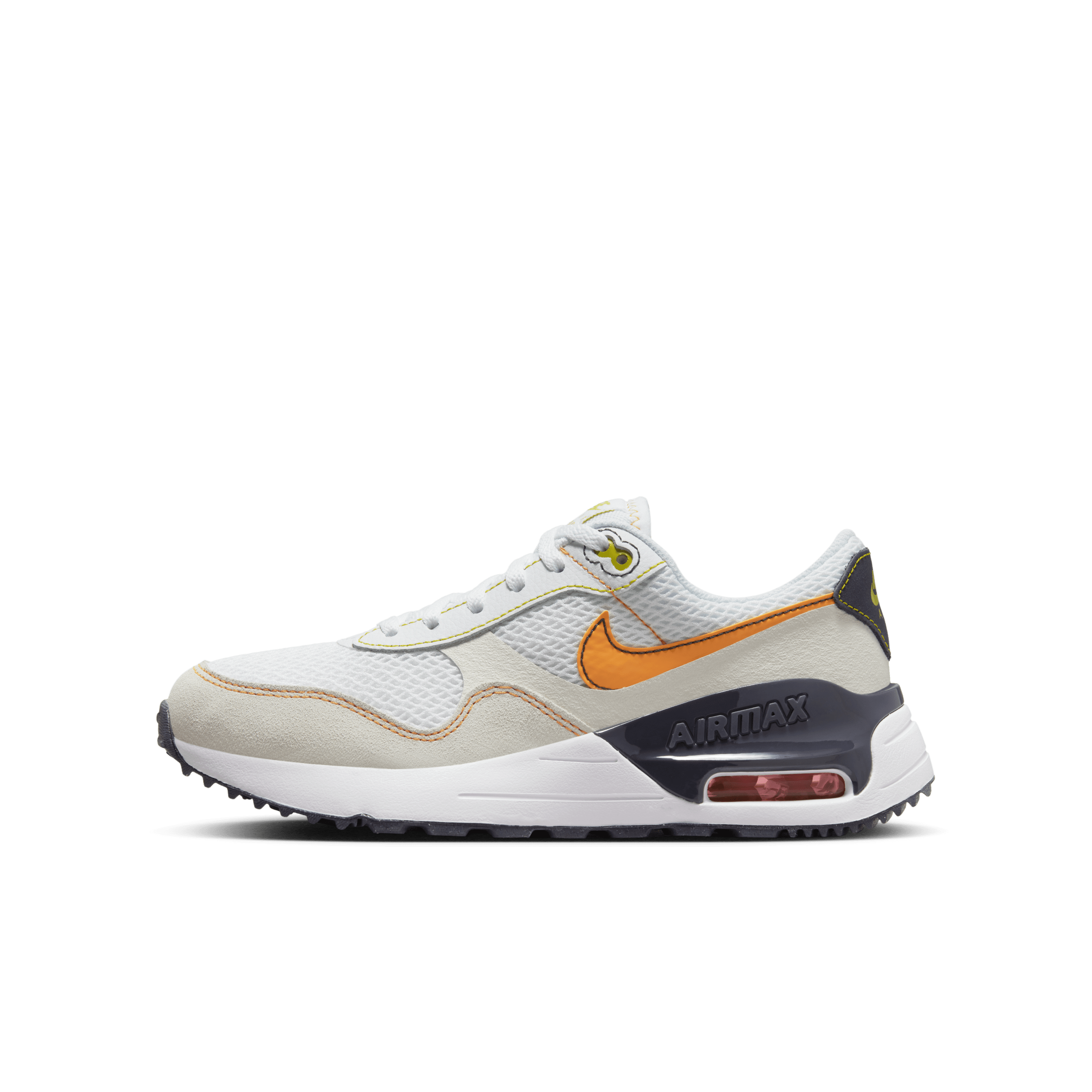 Nike Air Max SYSTM Older Kids' Shoes - White - DQ0284-109