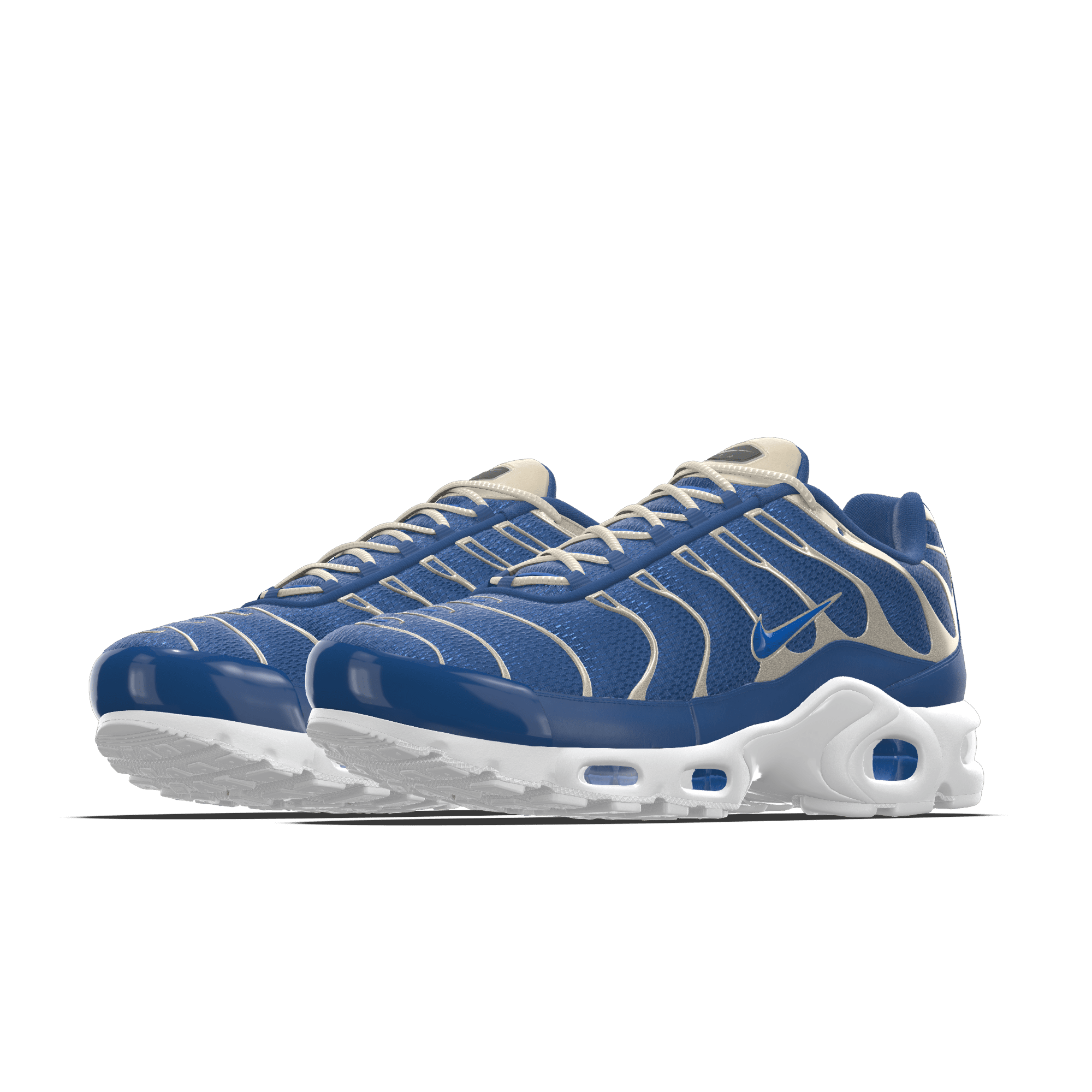 Chaussure personnalisable Nike Air Max Plus By You - Bleu - 6699427634