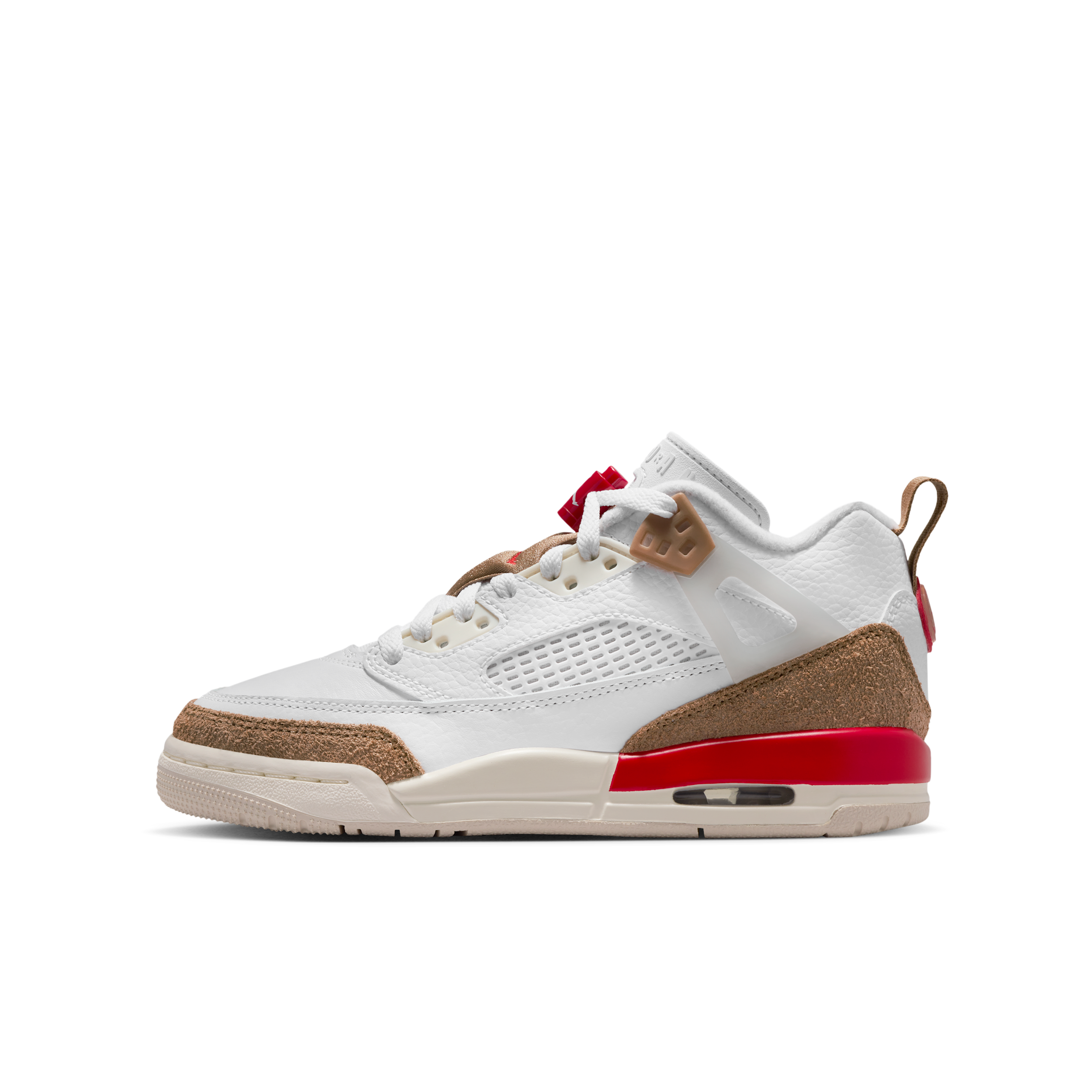 Nike Jordan Spizike Low Older Kids Shoes - White