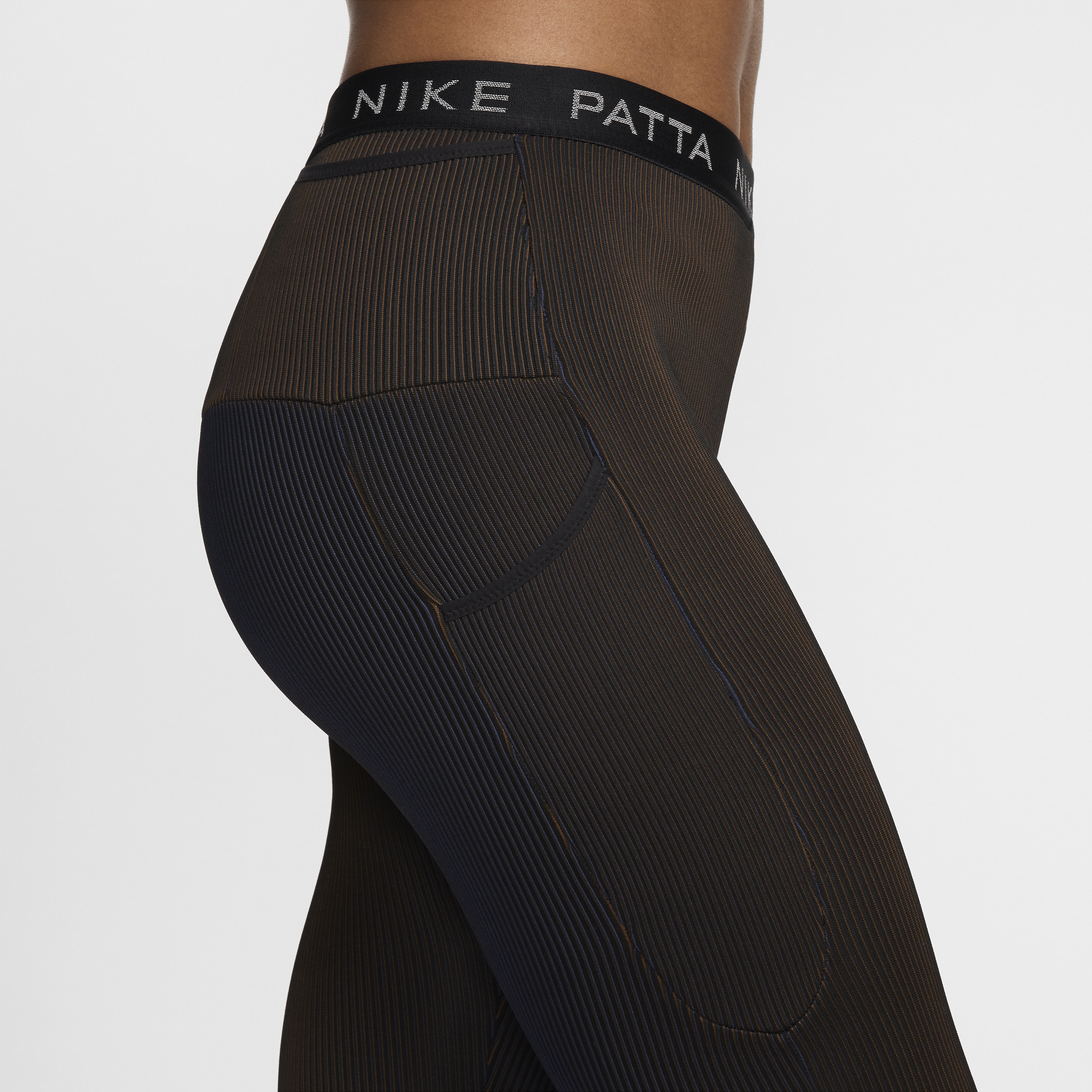 Nike x Patta Running Team legging voor heren Zwart