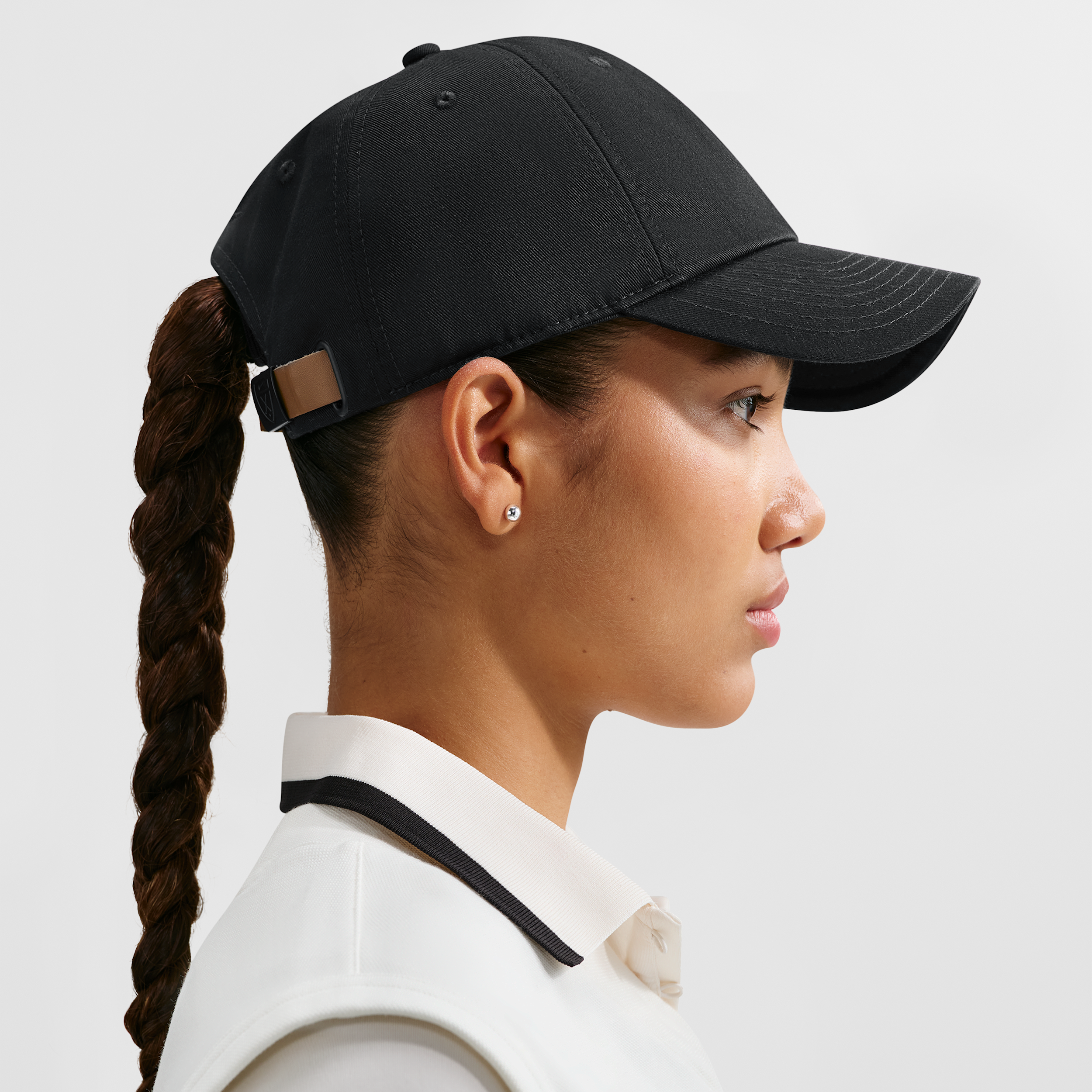 Thumbnail - Nike Club Golf Shield unstrukturierte Cap - Schwarz
