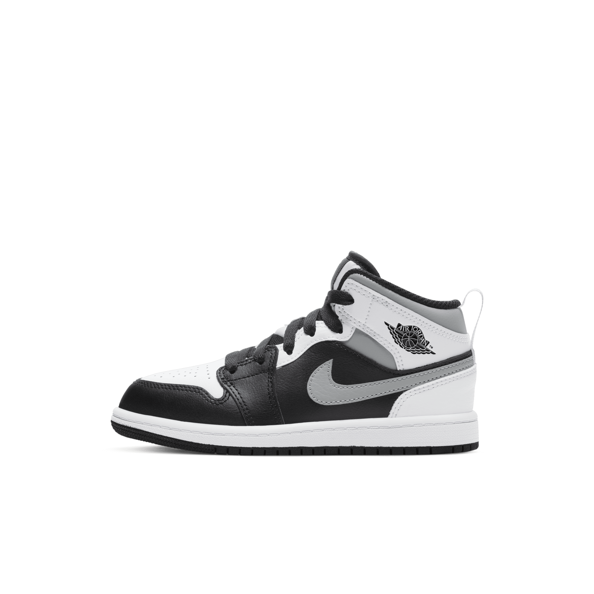 Chaussure Jordan 1 Mid pour Jeune enfant - Noir