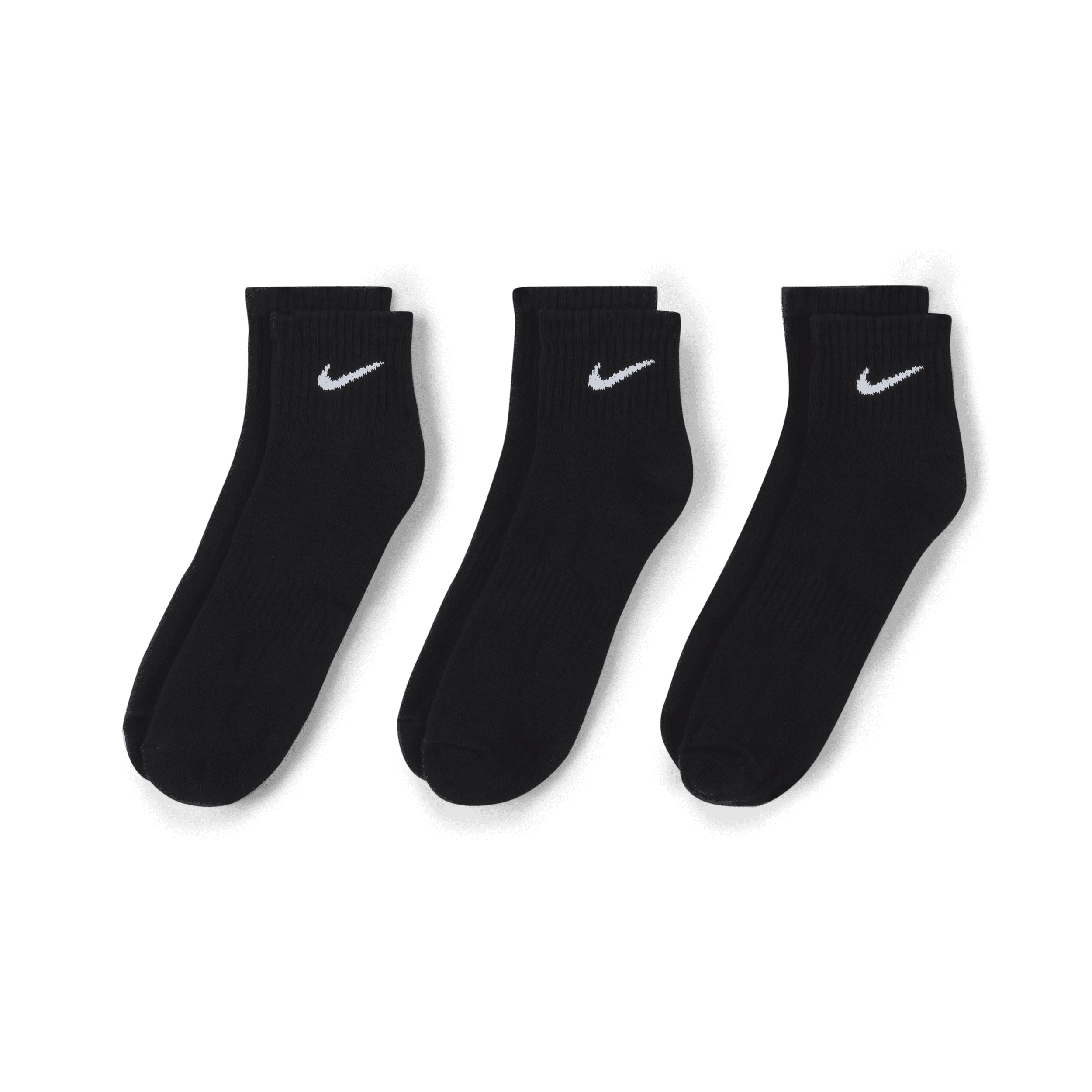 Chaussettes de training Nike Everyday Cushioned (3 paires) - Noir