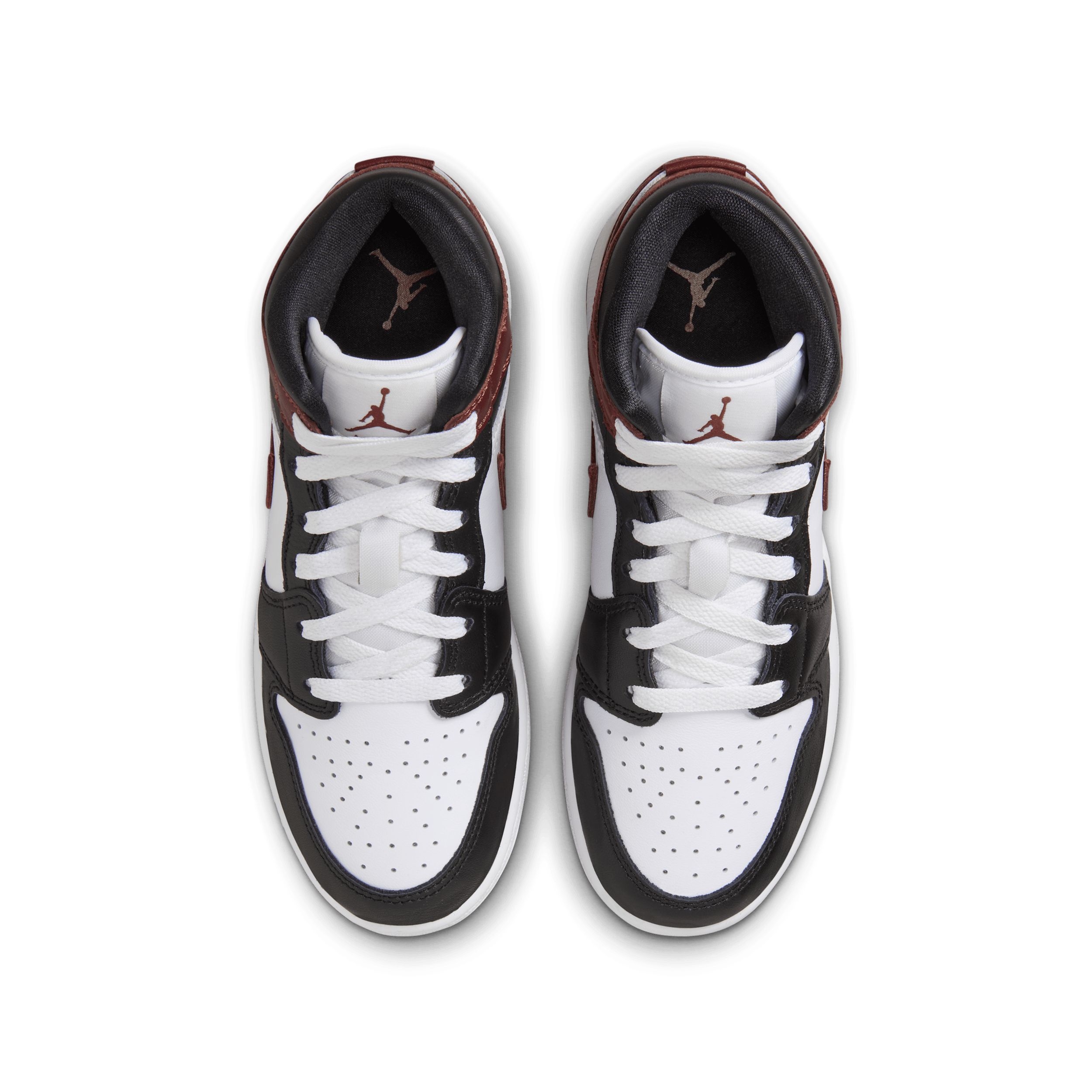 Chaussure Air Jordan 1 Mid SE pour ado - Blanc