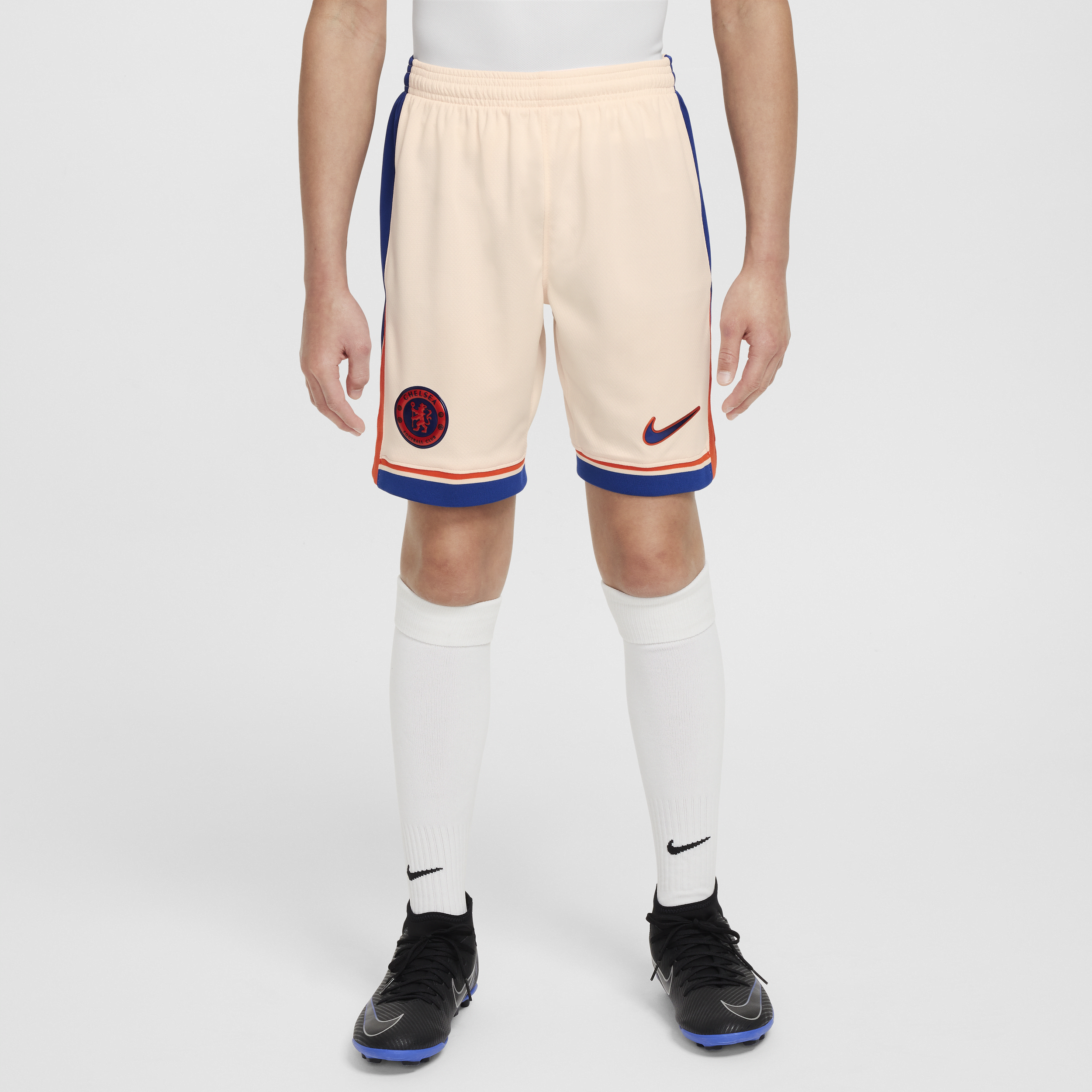 Short de foot replica Nike Dri-FIT Chelsea FC 2024/25 Stadium Extérieur pour ado - Marron