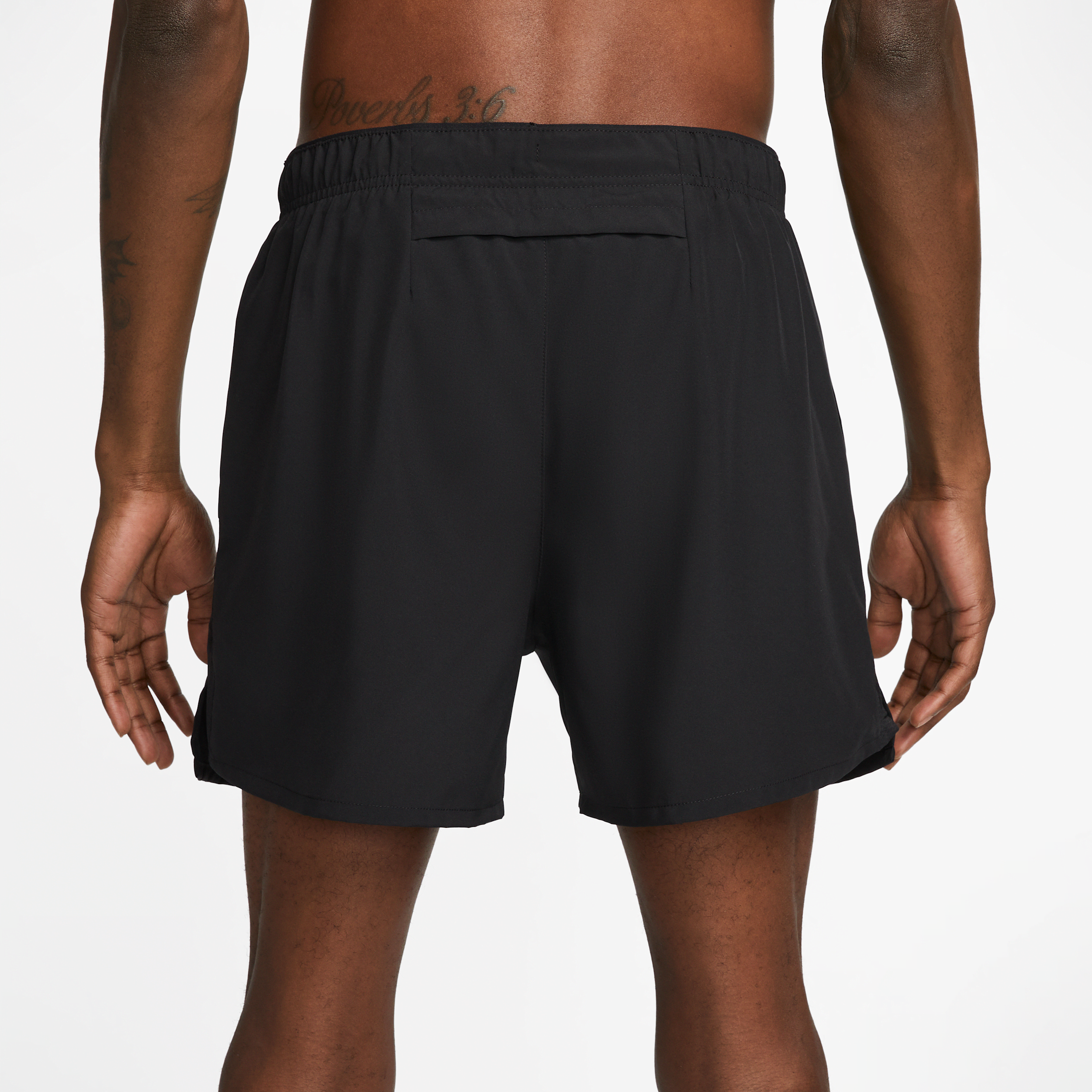 Short de running avec sous-short intégré 13 cm Dri-FIT Nike Challenger pour homme - Noir