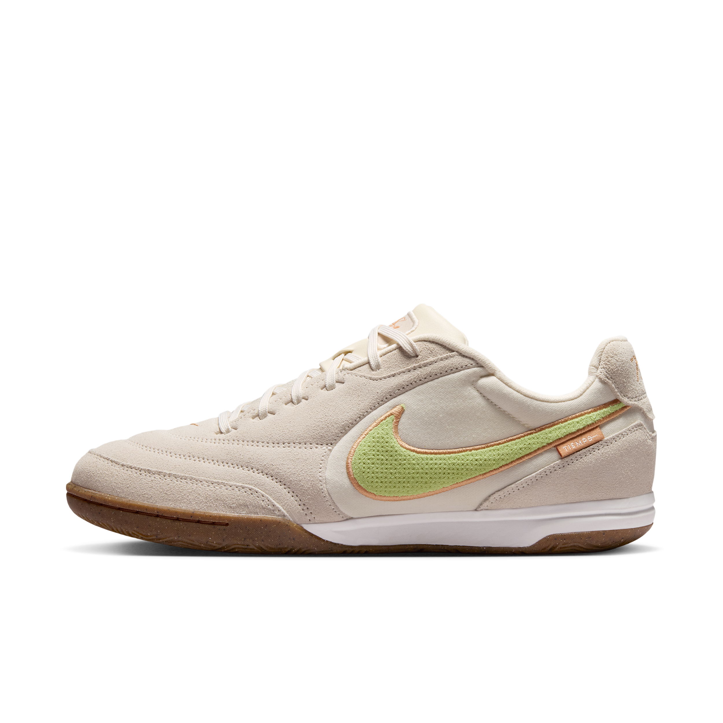 Halowe buty piłkarskie typu low top Nike Tiempo Streetgato PRM - Biel