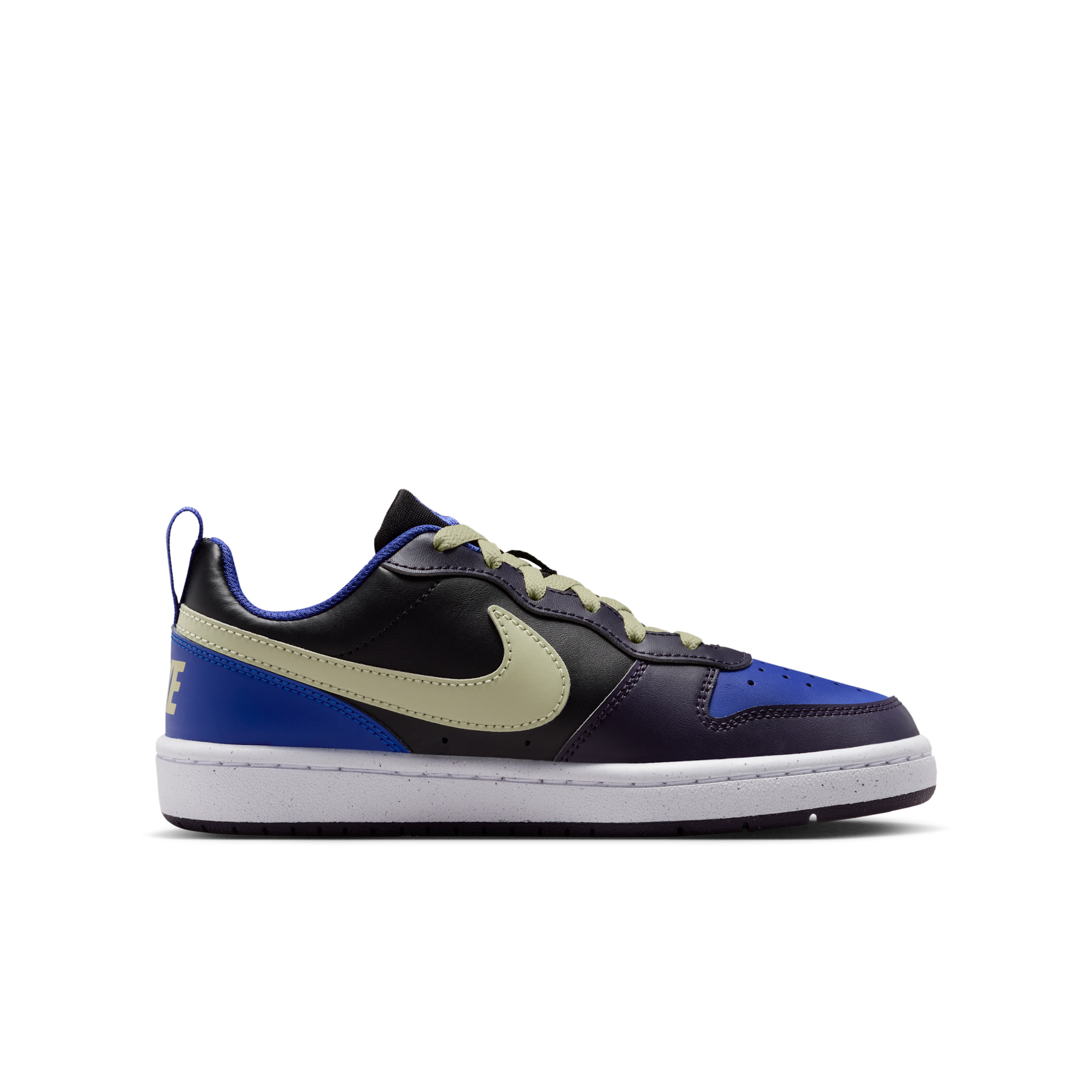 Thumbnail - Nike Court Borough Low Recraft Schuh für ältere Kinder - Schwarz