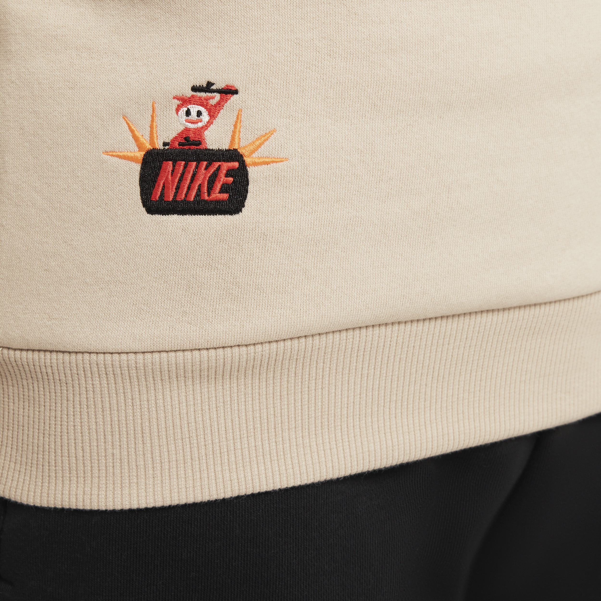 Nike Sportswear Club Fleece 'Lunar New Year' sweatshirt met ronde hals voor kids Bruin