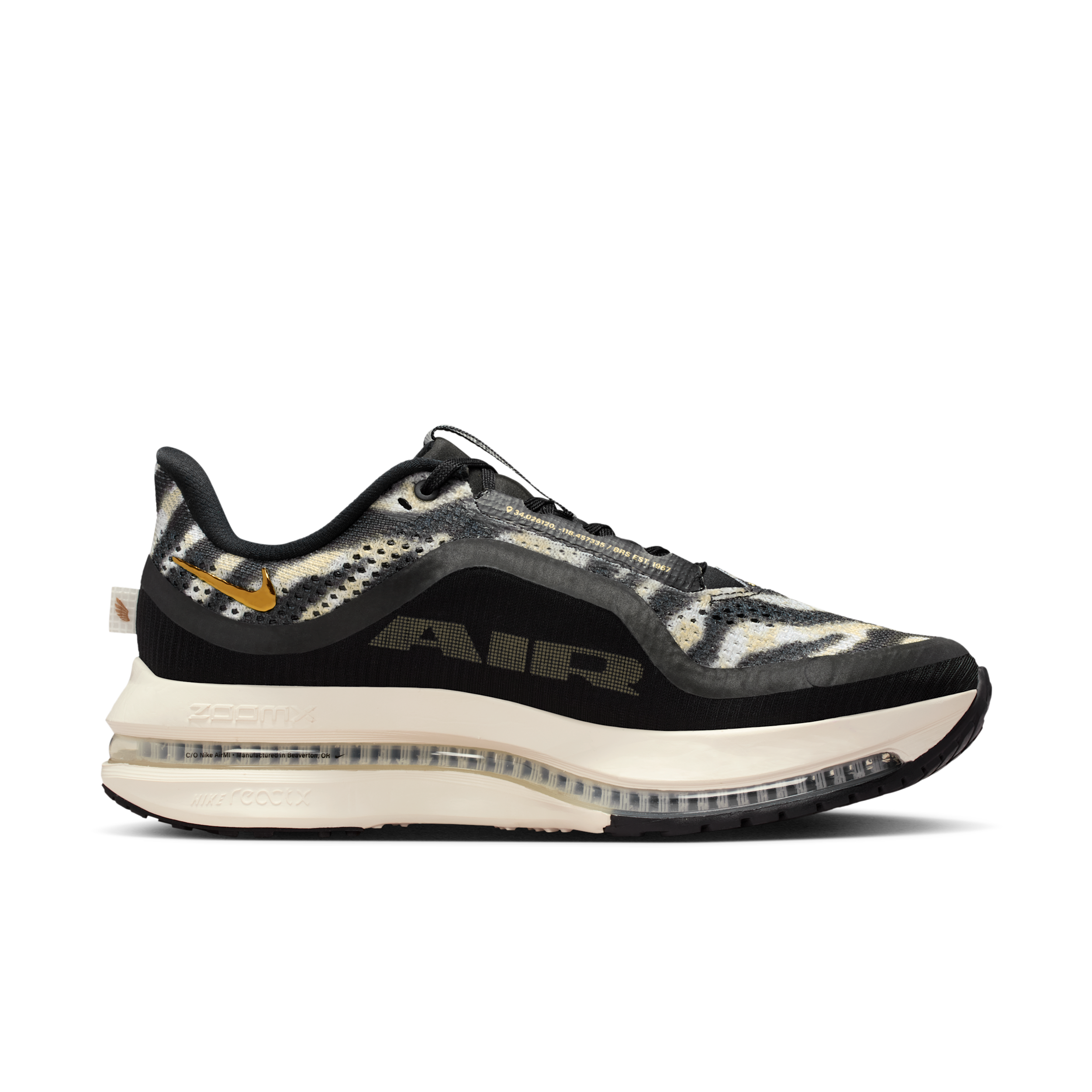 Nike Pegasus Premium-løbesko til vej til kvinder - sort - IQ0368-010