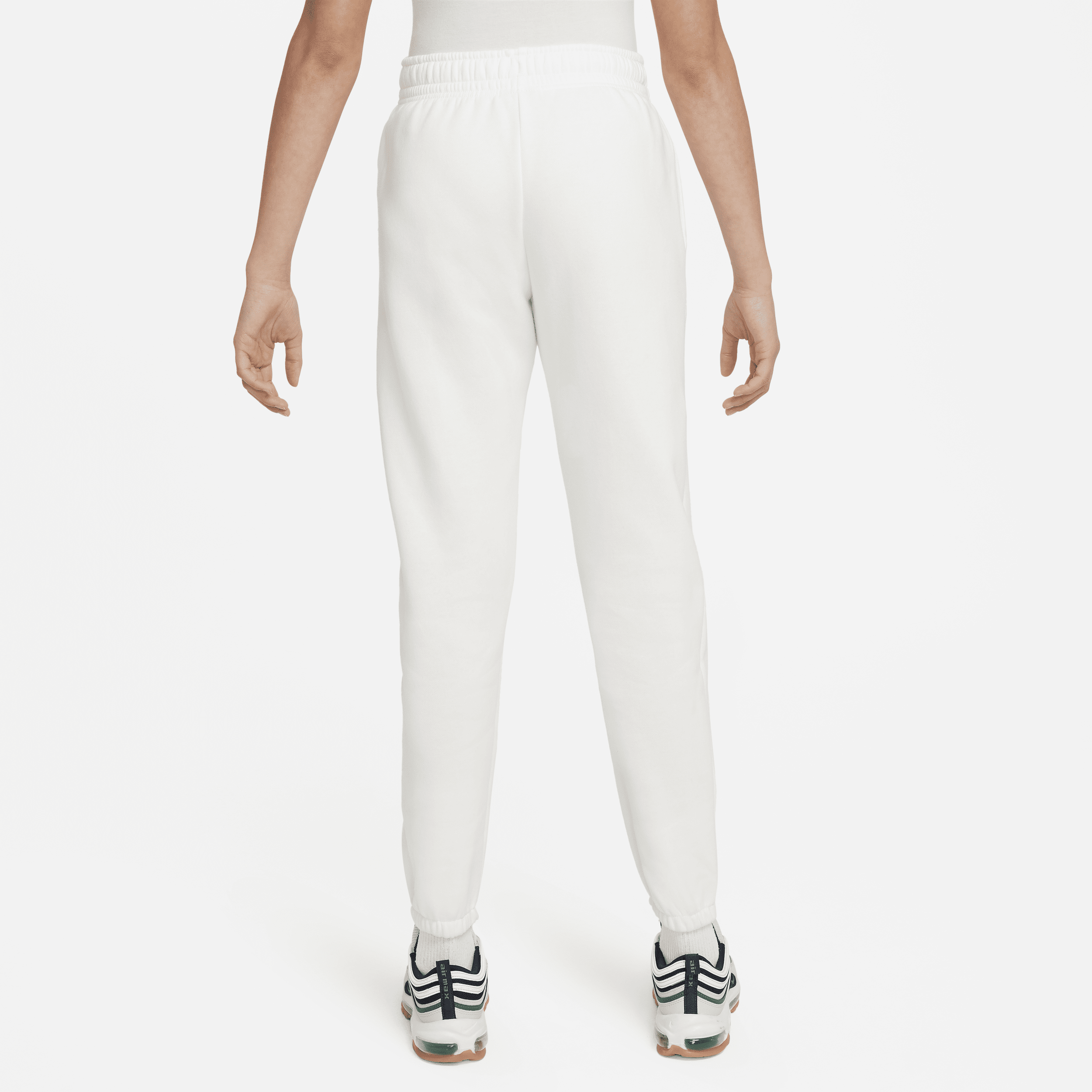 Nike Sportswear oversized fleecebroek voor meisjes Wit