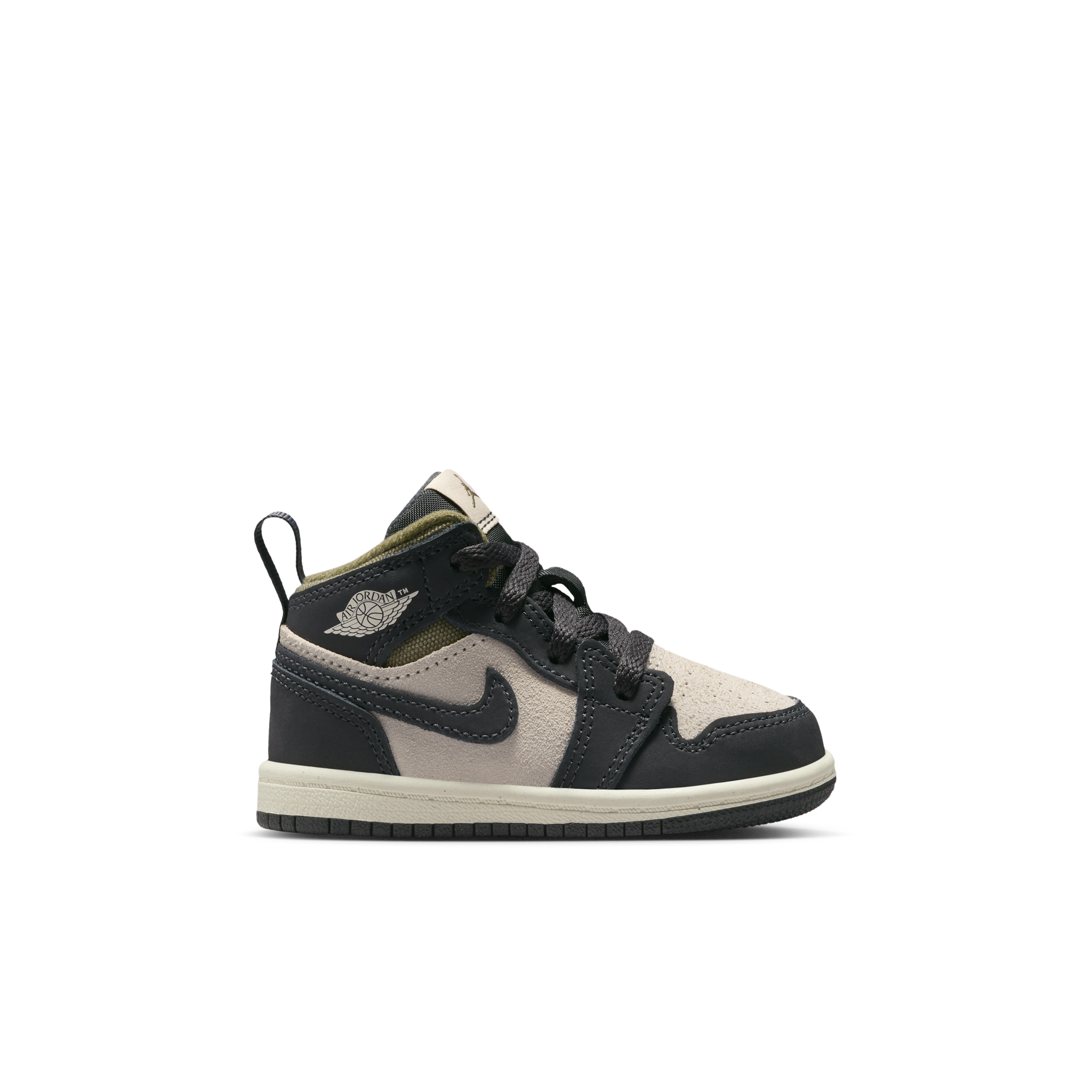 Thumbnail - Jordan 1 Mid SE Schuh (Babys/Kleinkinder) - Braun