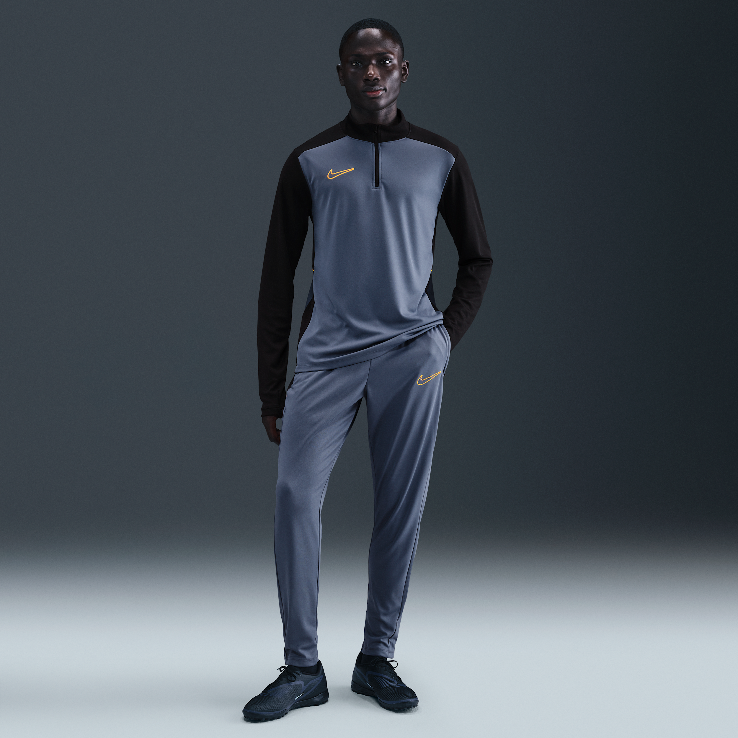 Nike Academy Mens Dri-FIT Football Pants - Blue - Polyester