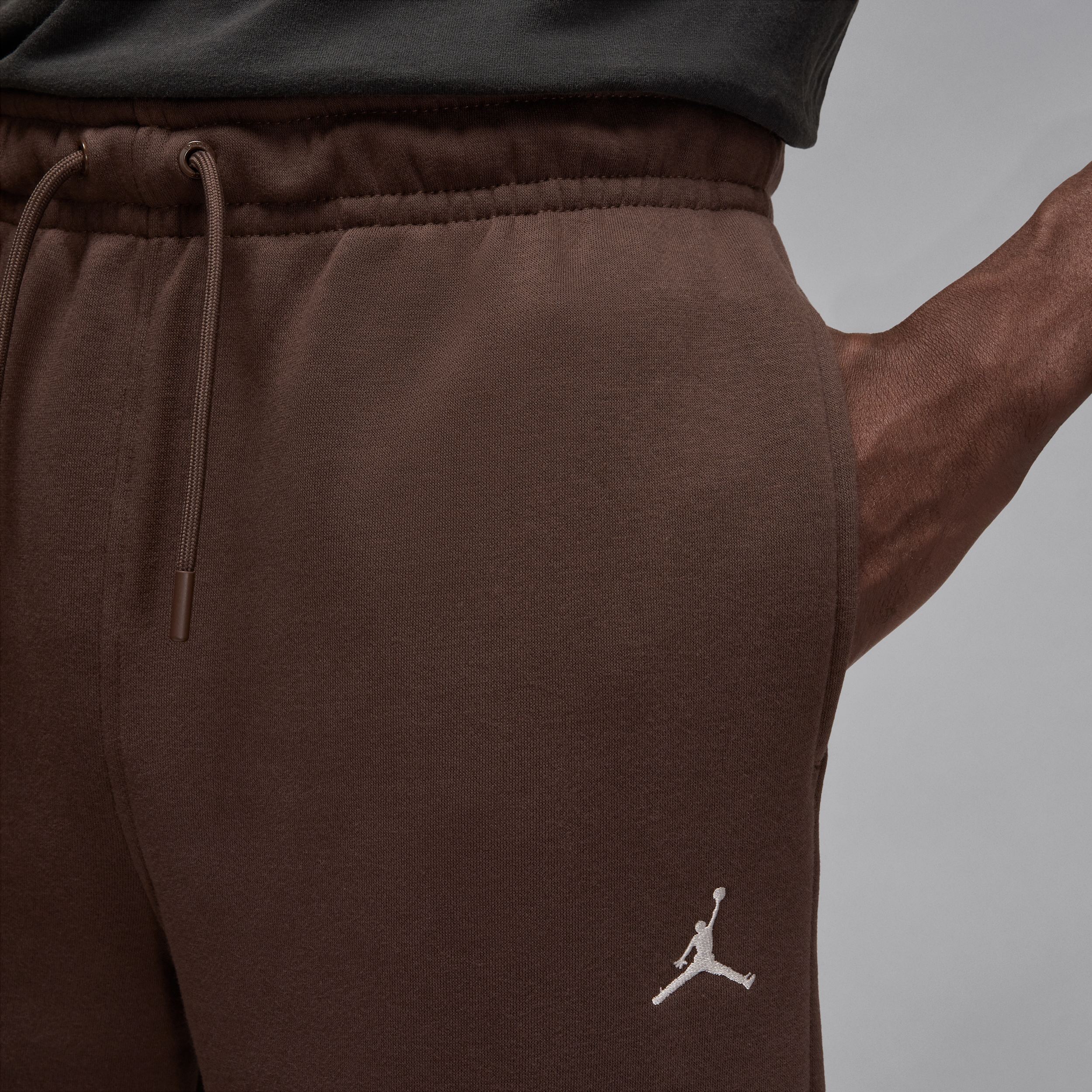 Thumbnail - Jordan Brooklyn Fleece Herrenhose - Braun