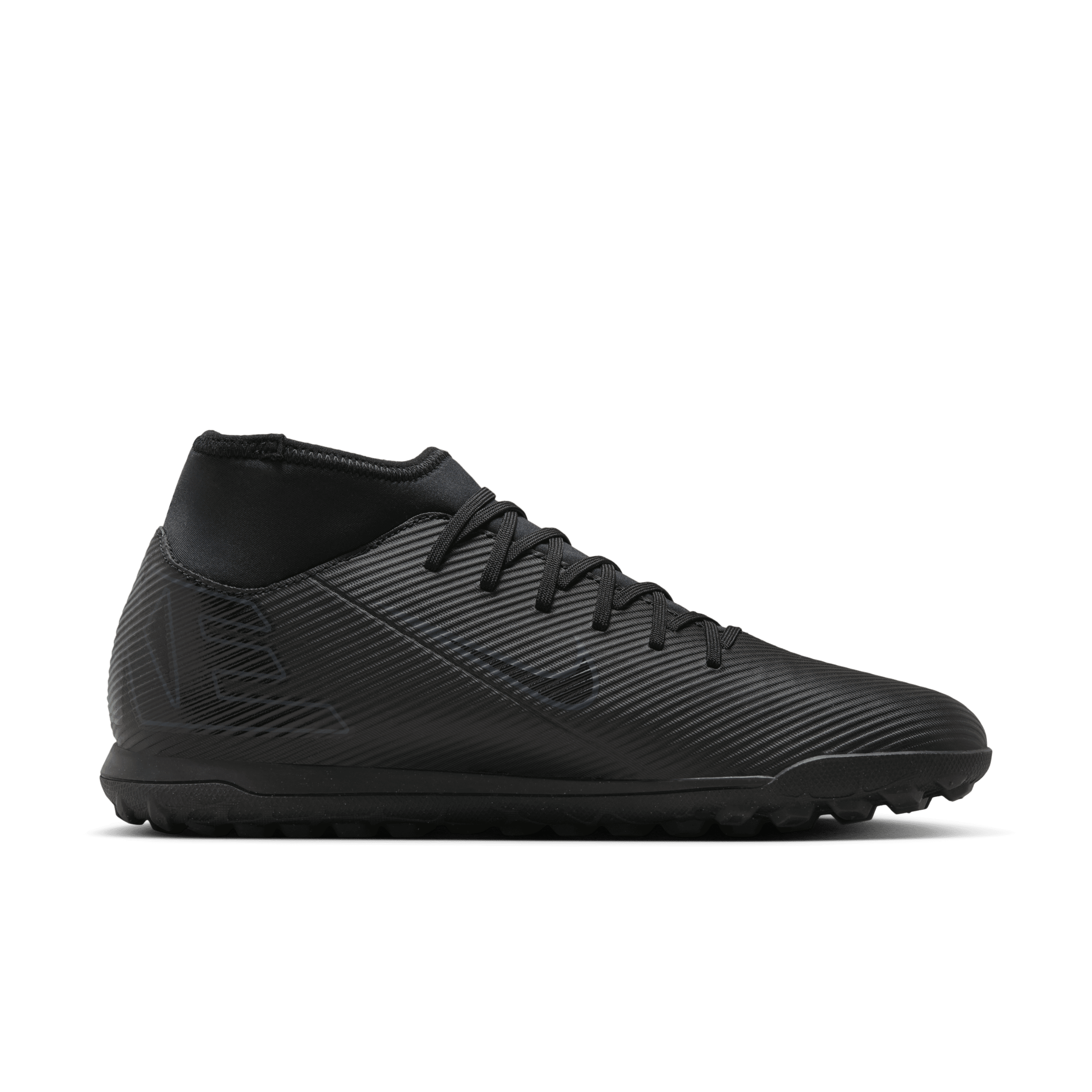 Chaussure de foot montante pour surface synthétique Nike Mercurial Superfly 10 Club - Noir