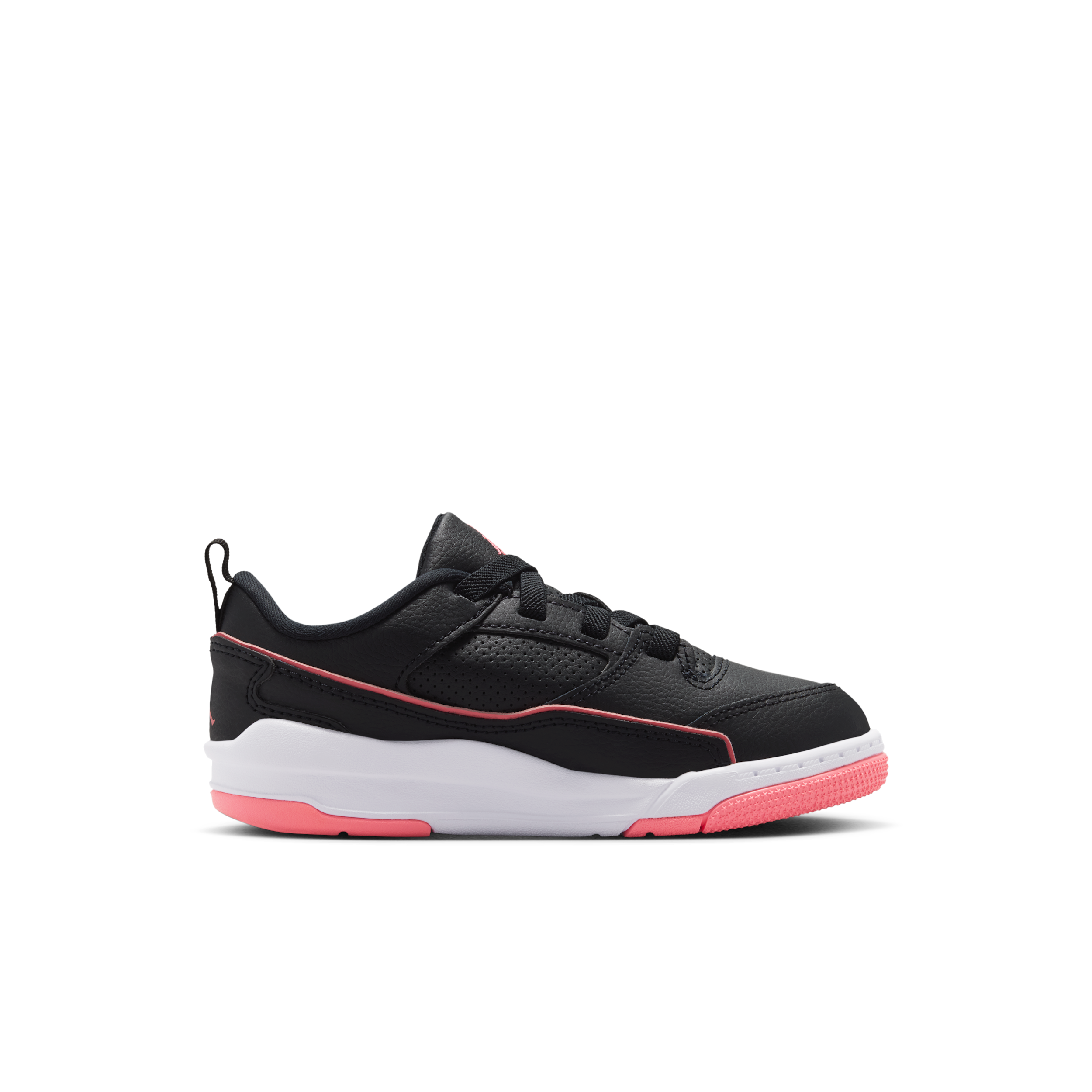 Thumbnail - Jordan Flight Court Schuh (jüngere Kinder) - Schwarz