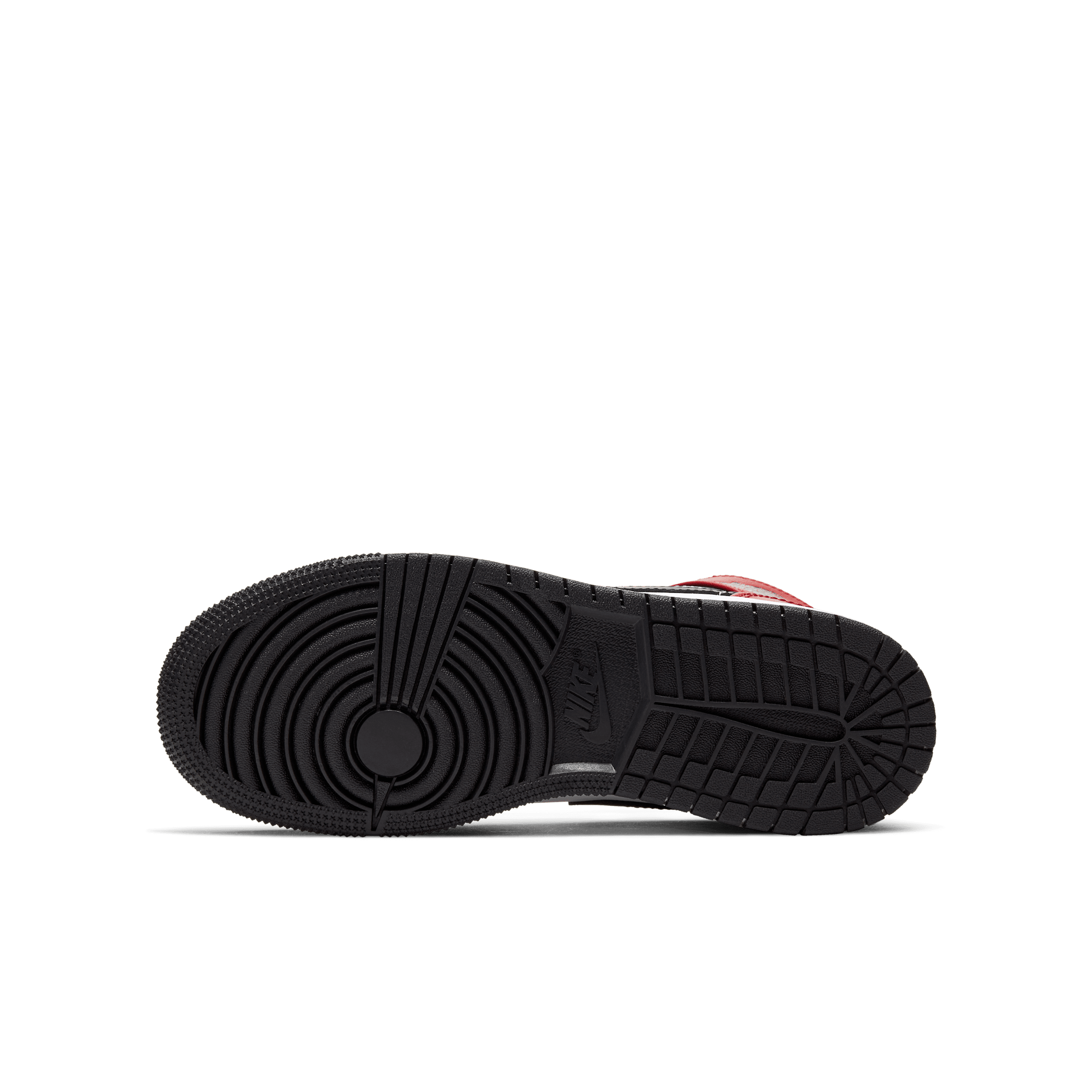 Jordan 1 Mid-sko til større børn - sort - 554725-069