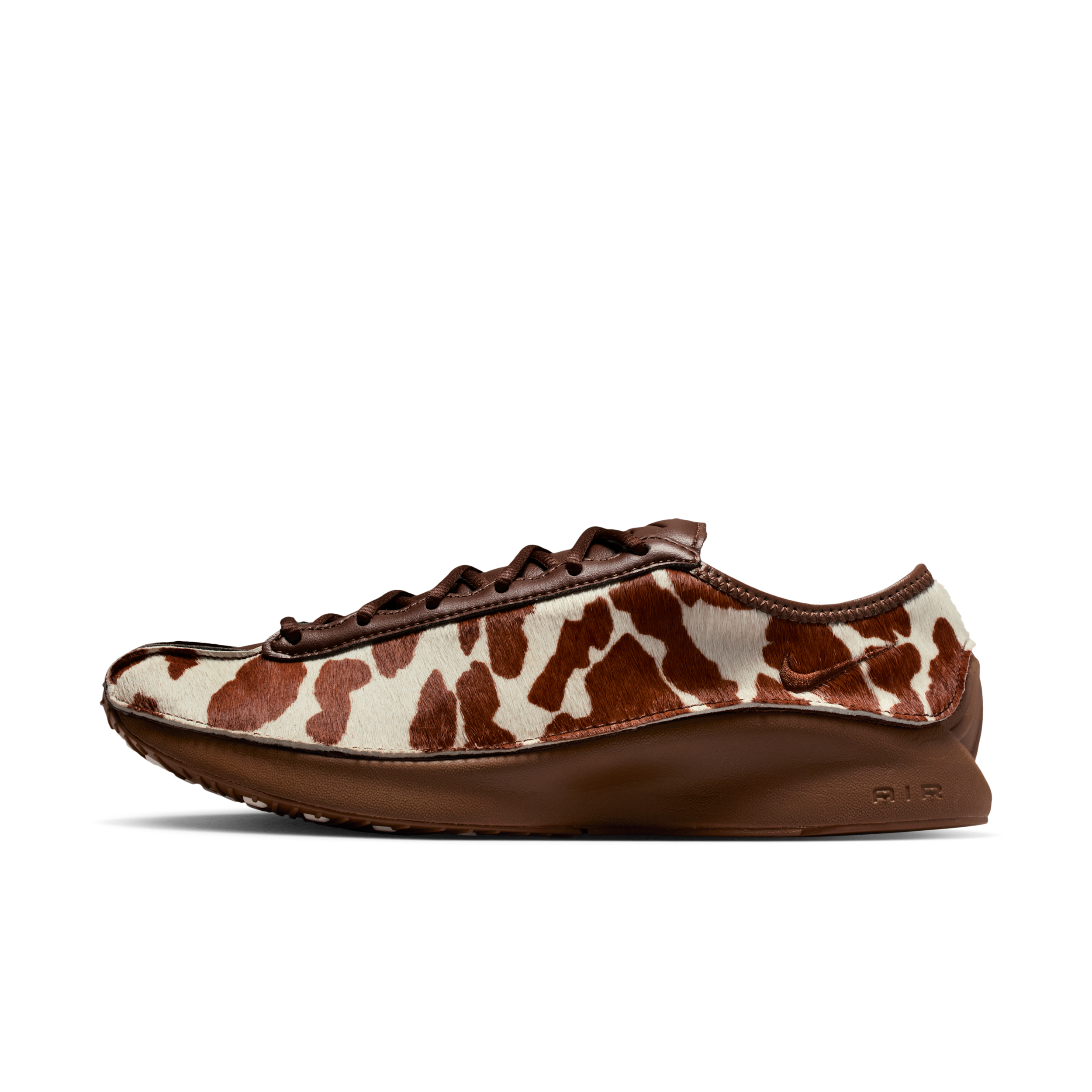 Thumbnail - Nike Air Superfly LX Ponyhaarleder-Schuh (Damen) - Braun