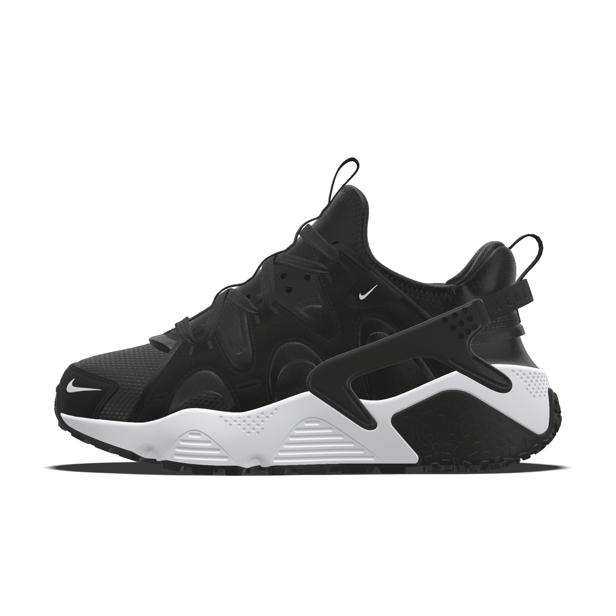 Nike Air Huarache Craft By You Custom Women's Shoes - 1 - Black - 9679198478