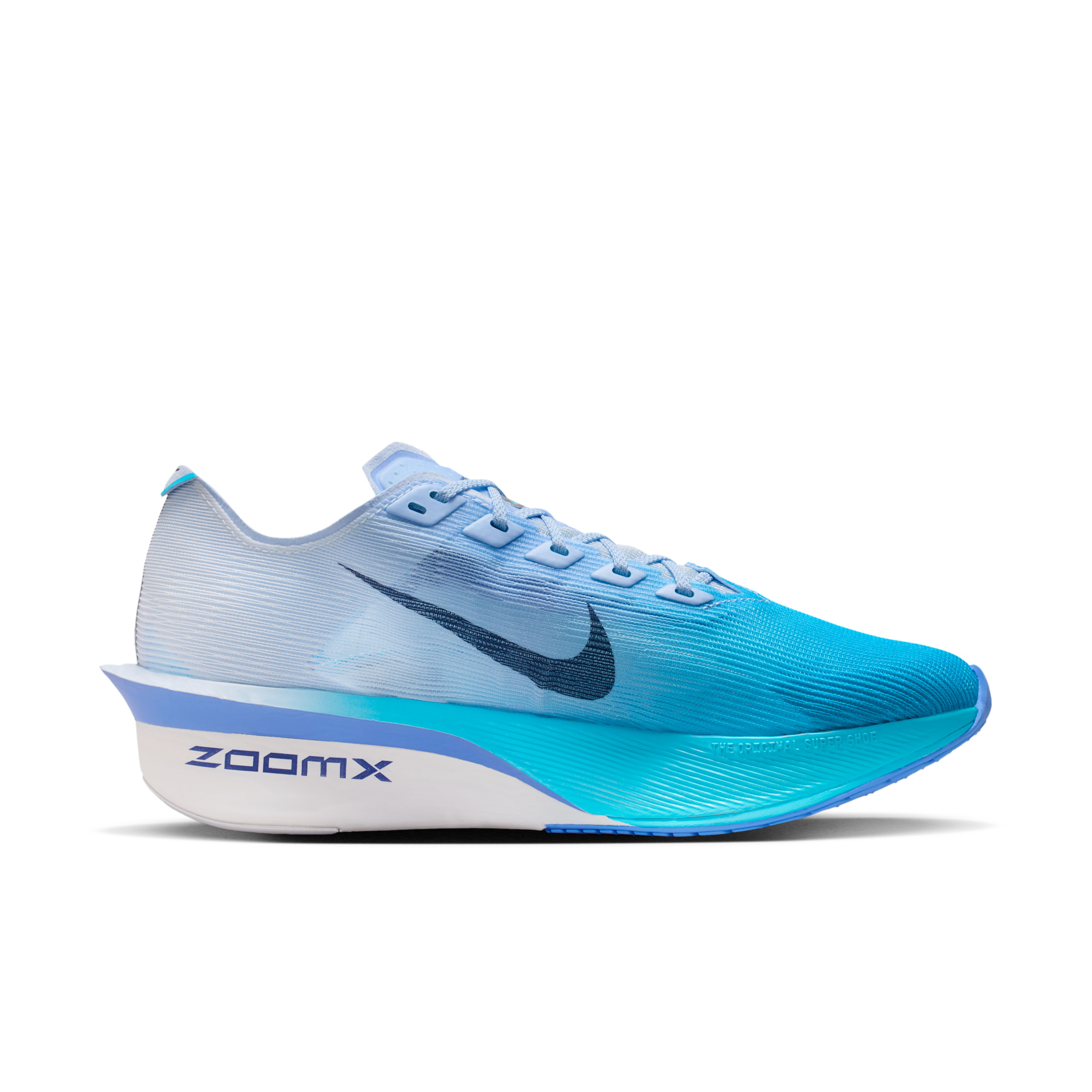Nike Vaporfly 4-konkurrenceløbesko til vej til kvinder - hvid - HF6412-114