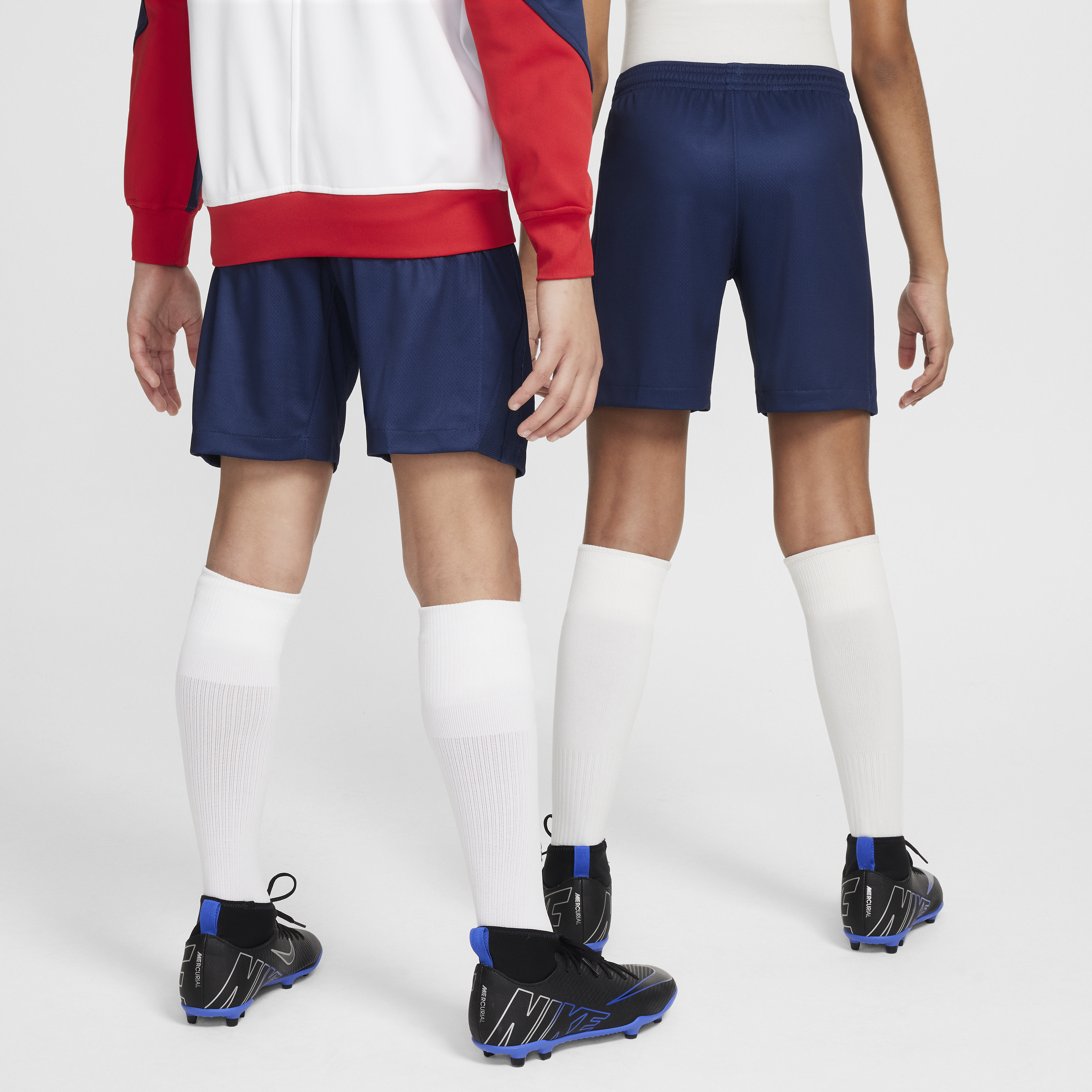 Nike Paris Saint-Germain 2024 25 Stadium Thuis replicavoetbalshorts met Dri-FIT voor kids Blauw