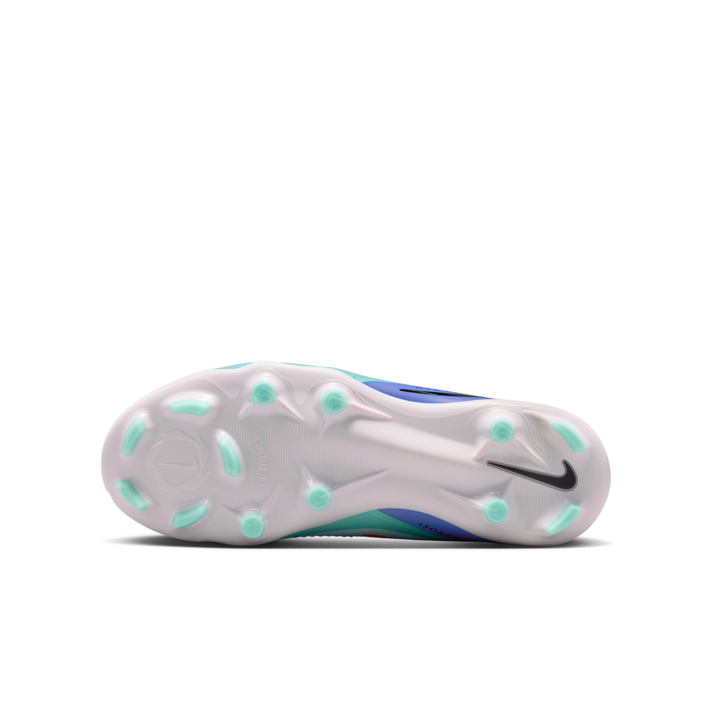 Thumbnail - Nike United Jr. Phantom 6 Low Pro Fußballschuh für verschiedene Böden (ältere Kinder) - Grün